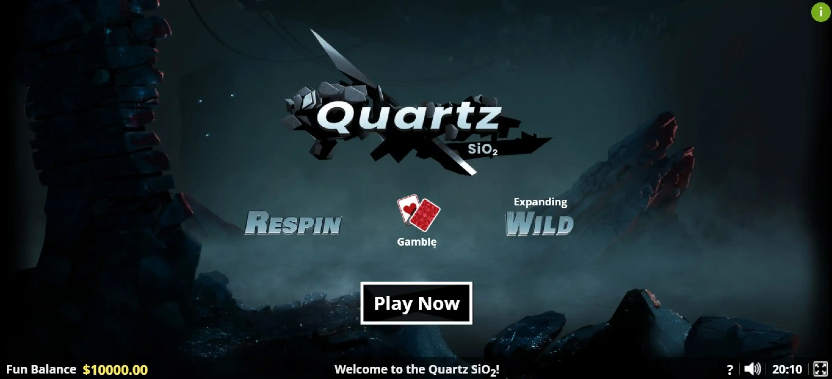 Play Quartz SiO2 Free Casino Slot Game by Lady Luck Games