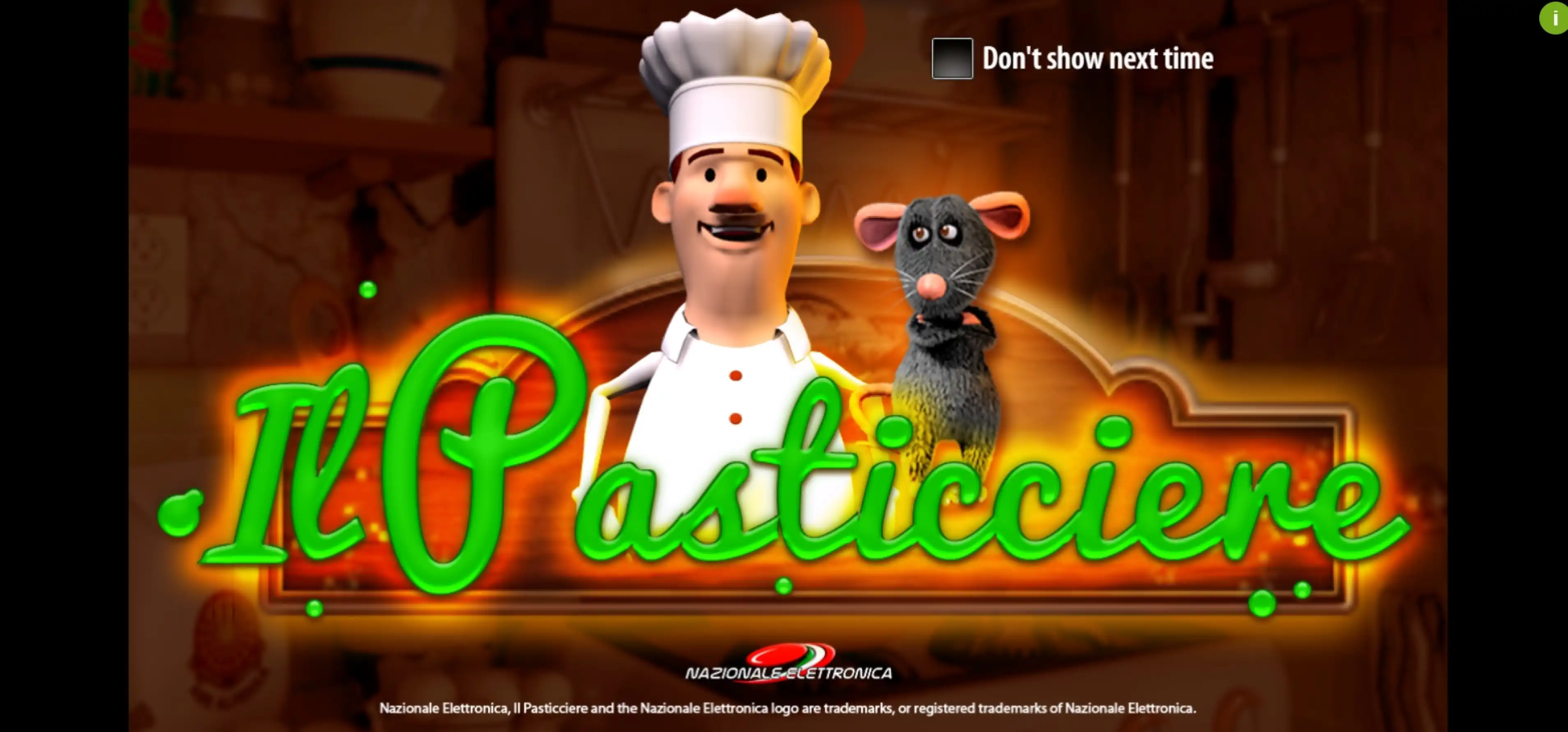 Play Il Pasticciere Free Casino Slot Game by Nazionale Elettronica