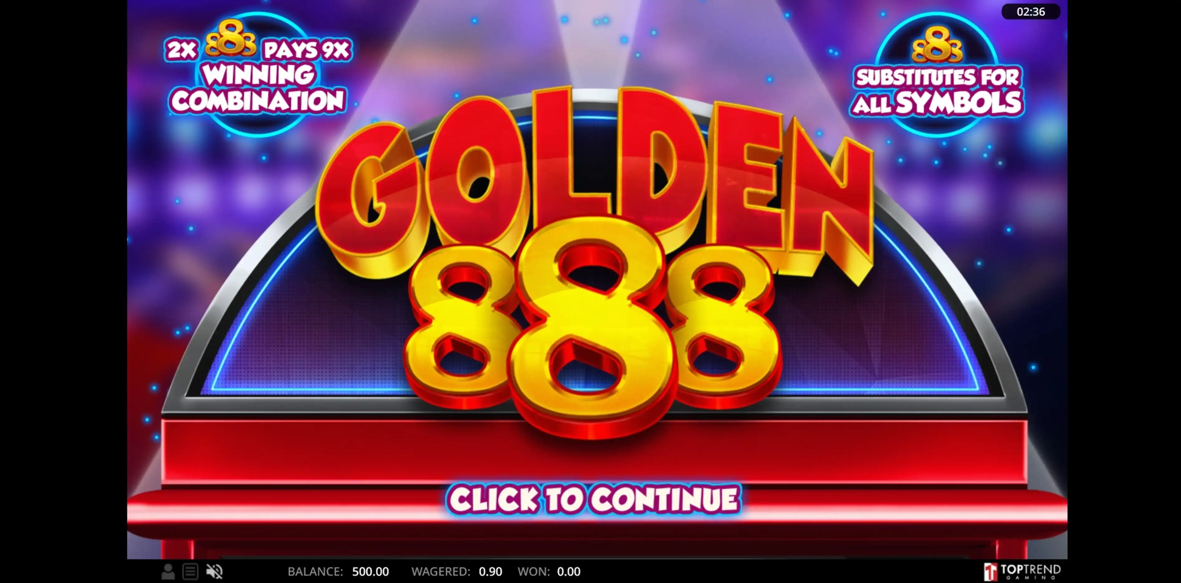 Play Golden888 Free Casino Slot Game by Swintt