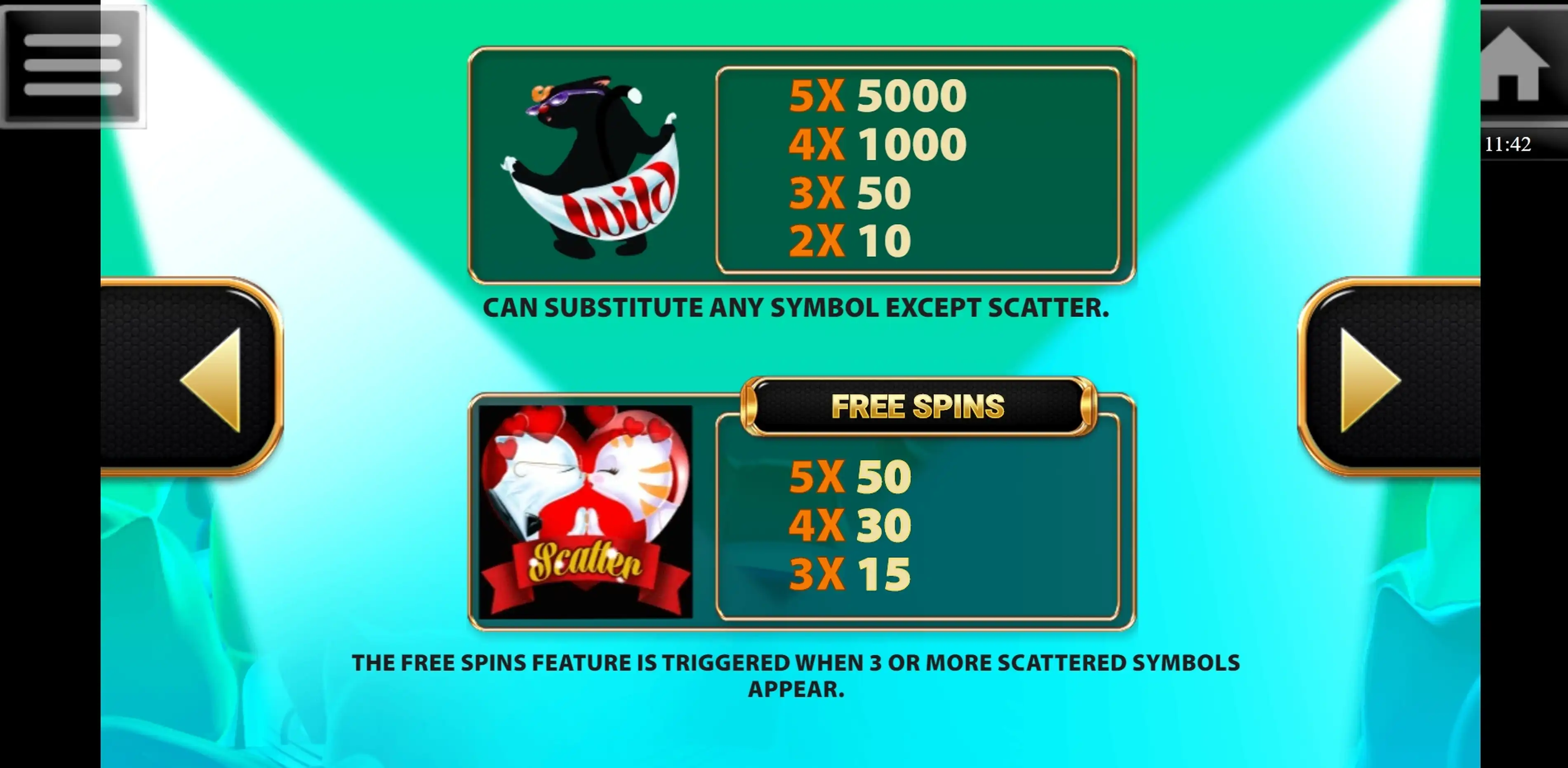 Info of The Purrfect Match Slot Game by Betconstruct