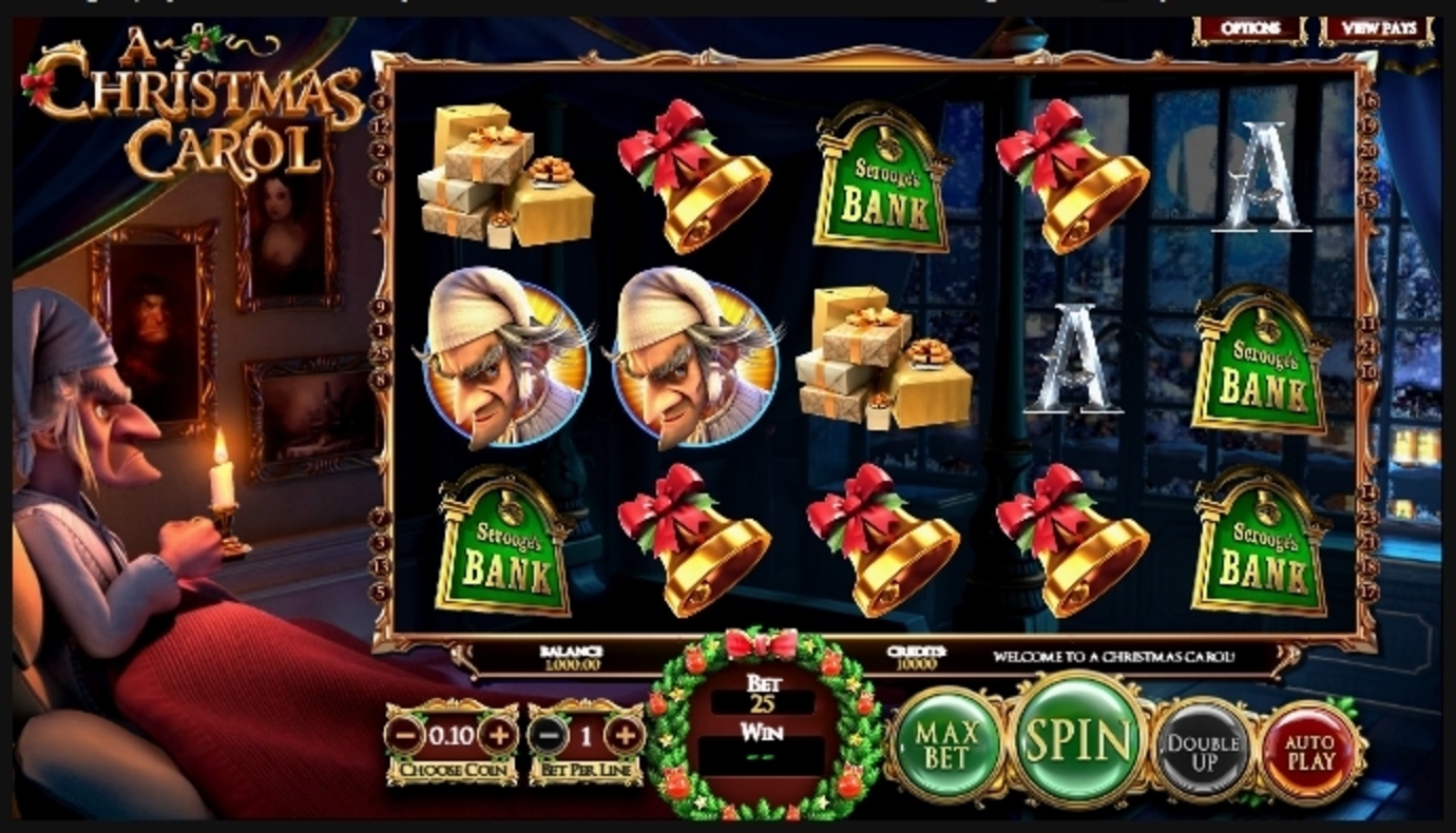 Reels in A Christmas Carol Slot Game by Betsoft