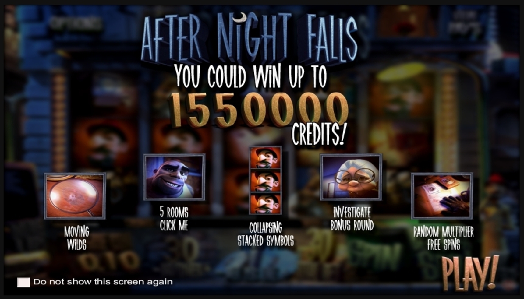 Play After Night Falls Free Casino Slot Game by Betsoft