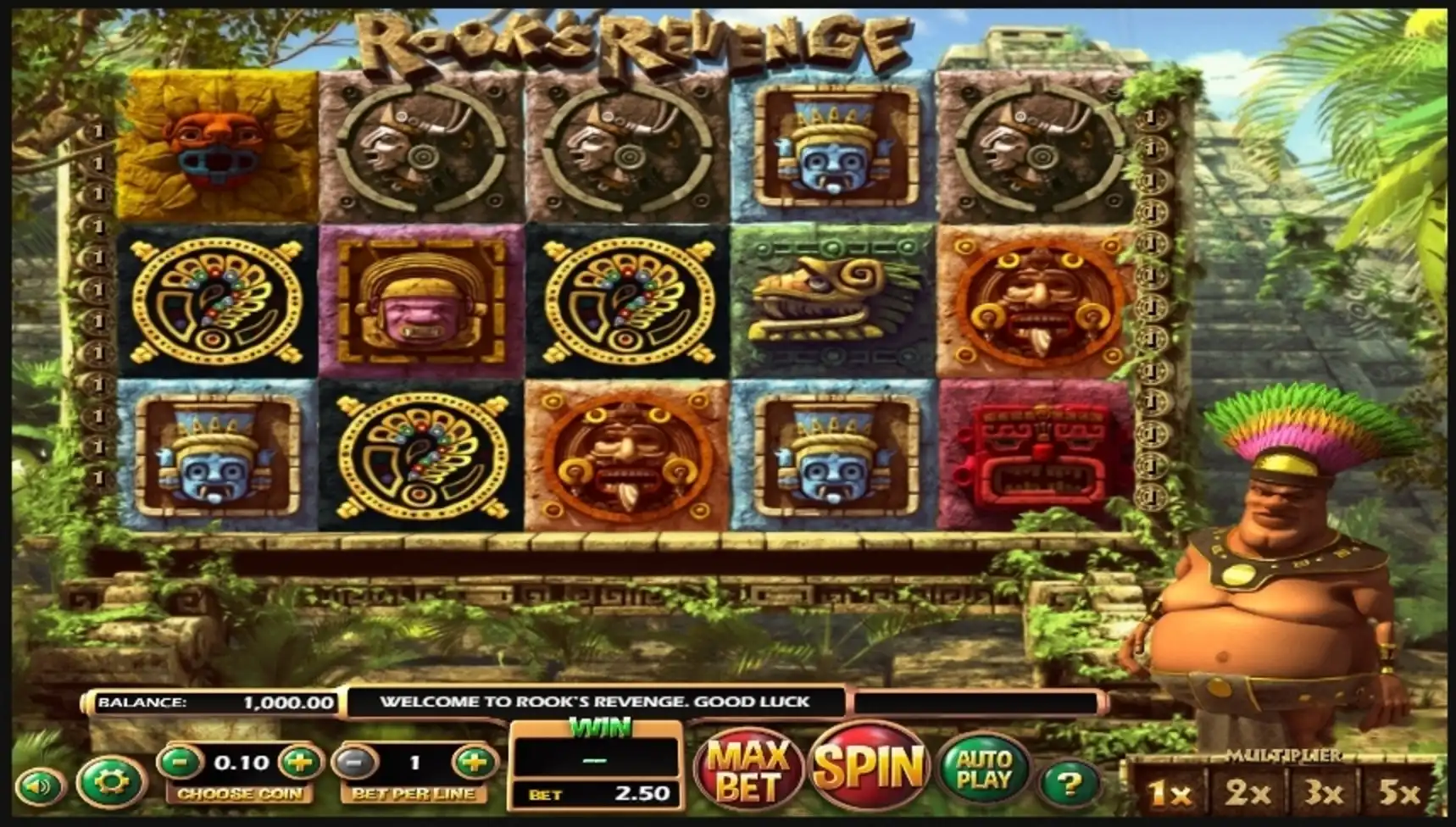 Reels in Rooks Revenge Slot Game by Betsoft