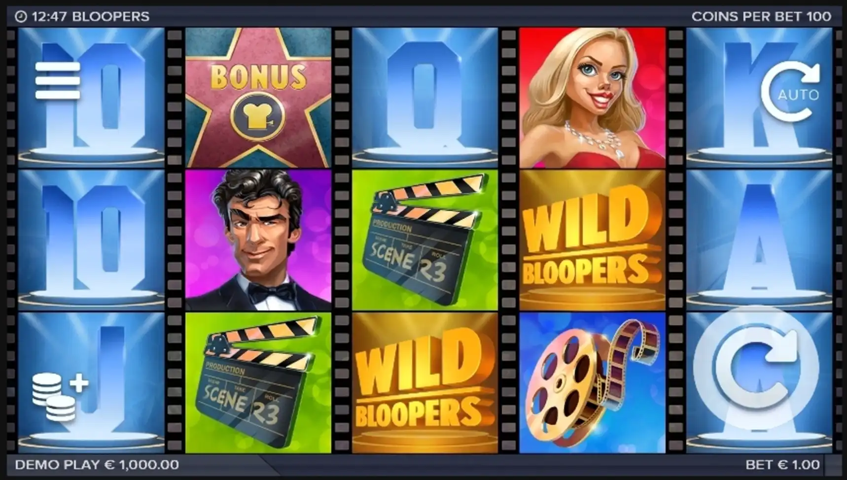 Reels in Bloopers Slot Game by ELK Studios