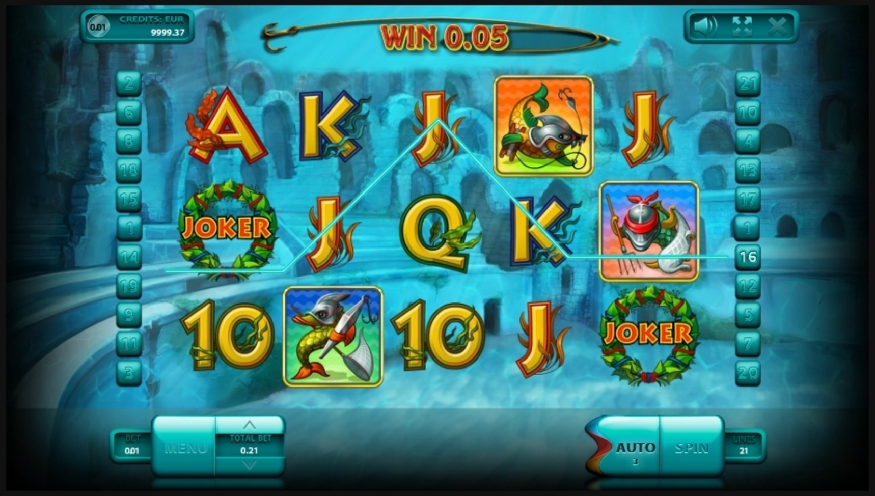 Win Money in Gladiators Free Slot Game by Endorphina