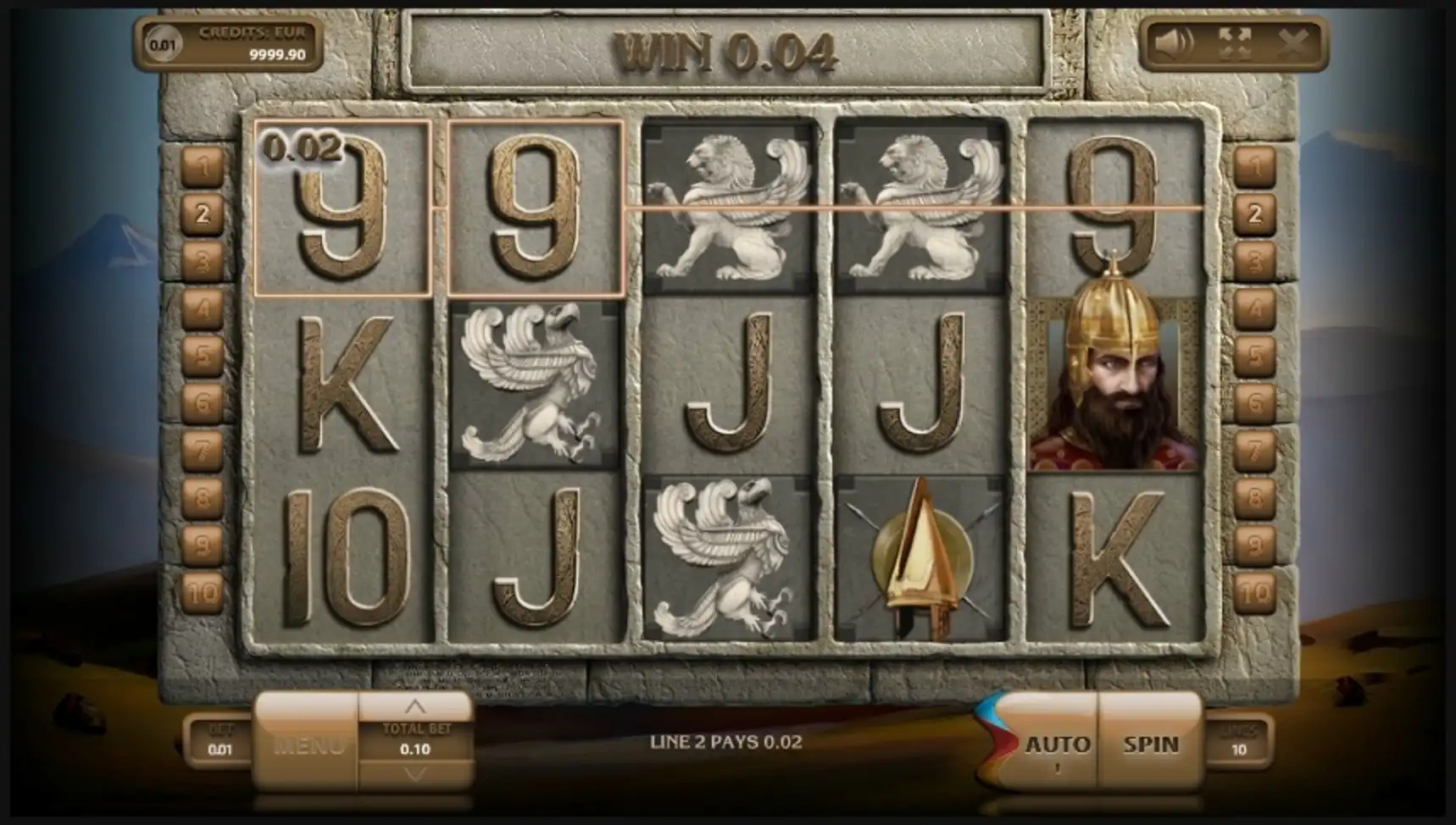 Win Money in Urartu Free Slot Game by Endorphina