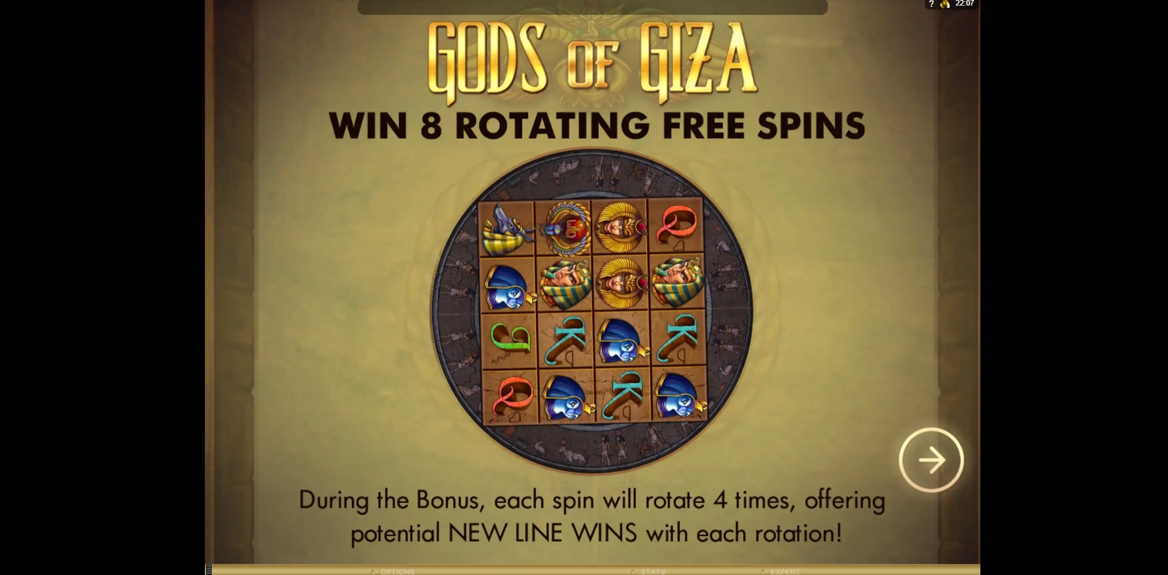 Play Gods of Giza Free Casino Slot Game by Genesis Gaming