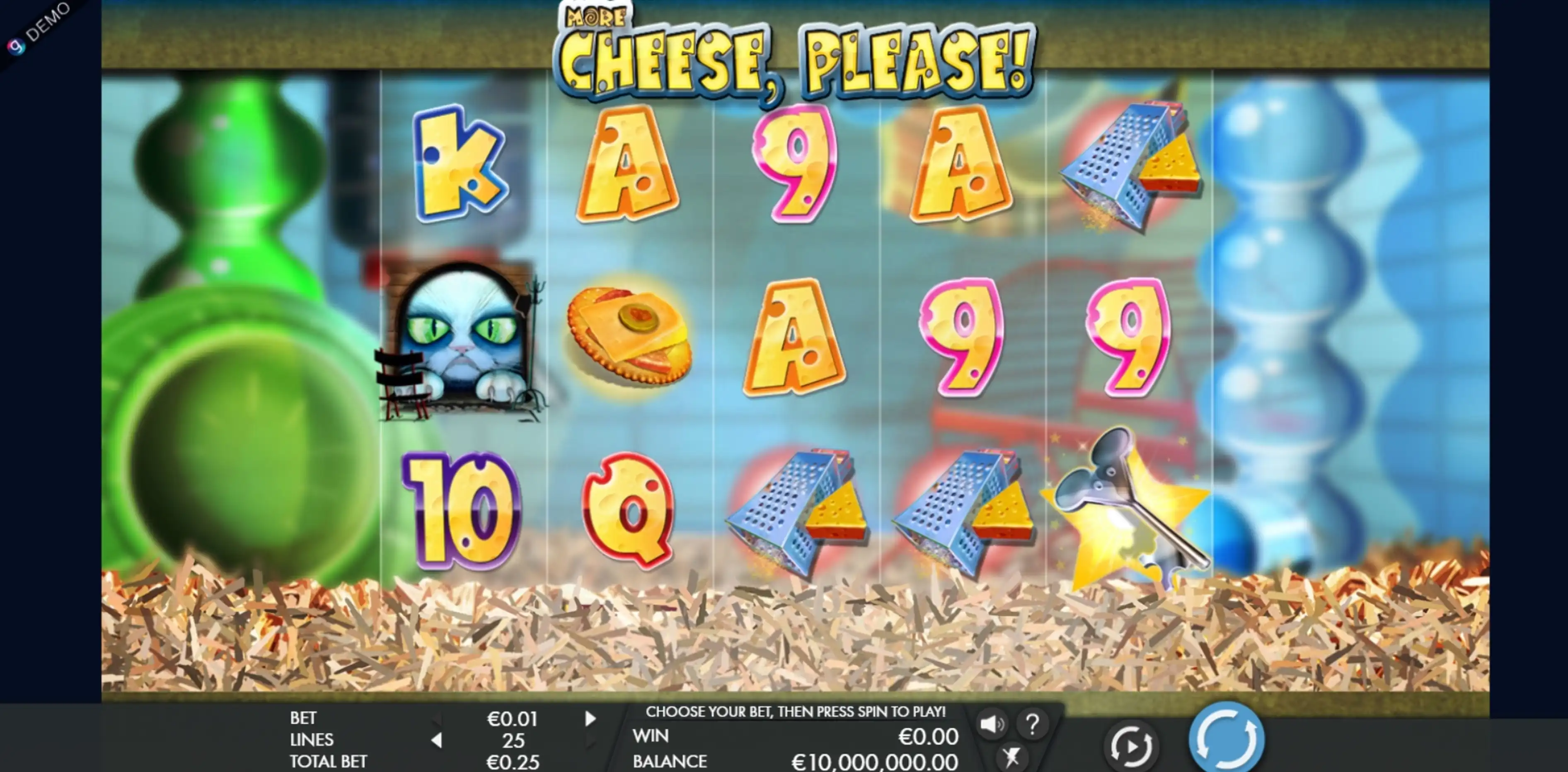 Reels in More Cheese Please Slot Game by Genesis Gaming