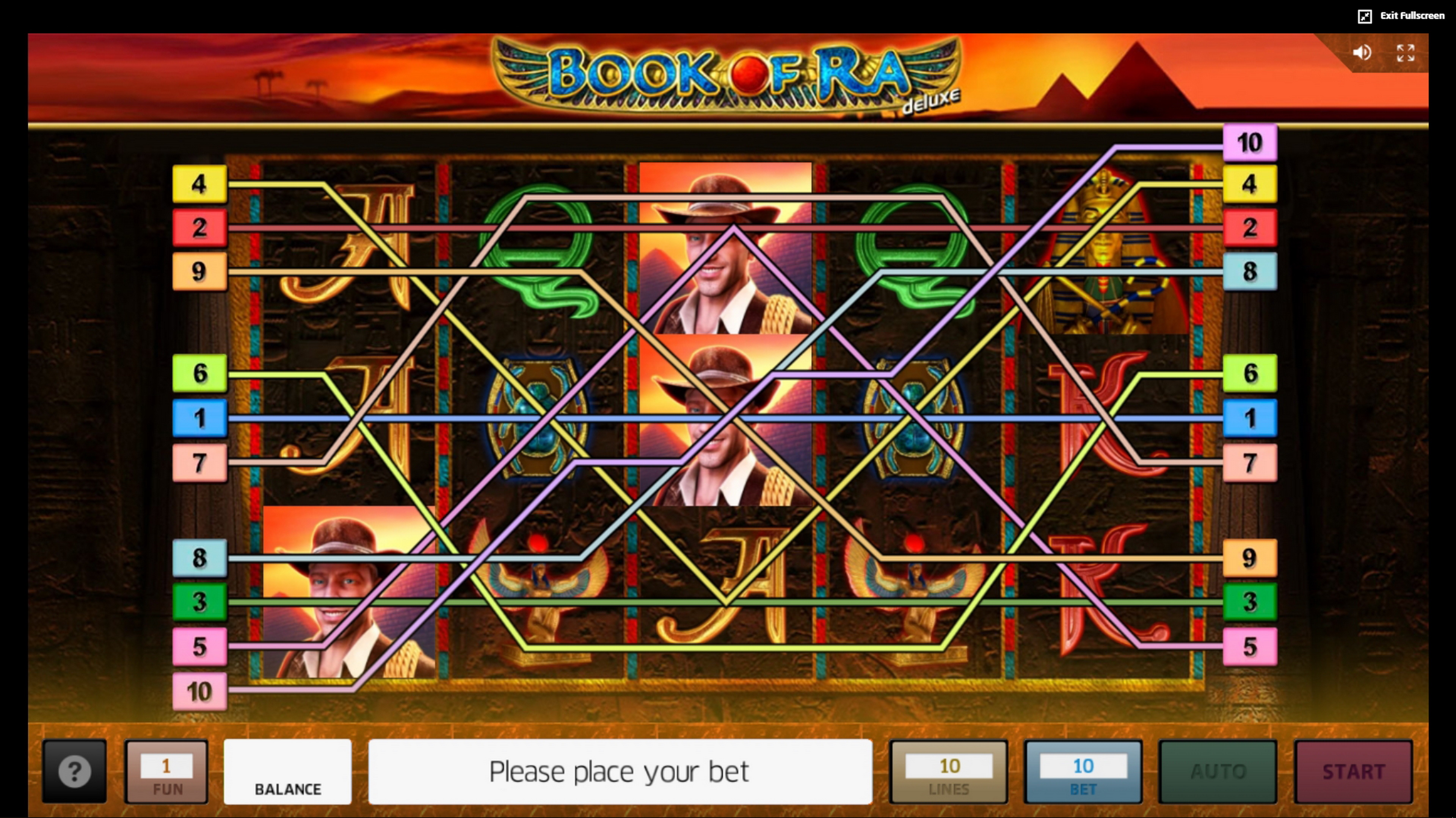 Play Book of Ra Free Casino Slot Game by Greentube