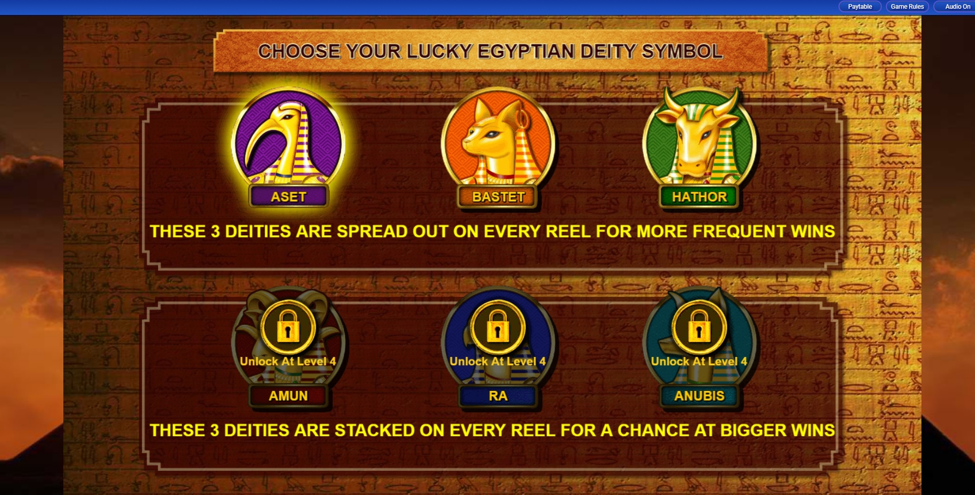 Info of Cleopatra PLUS Slot Game by IGT