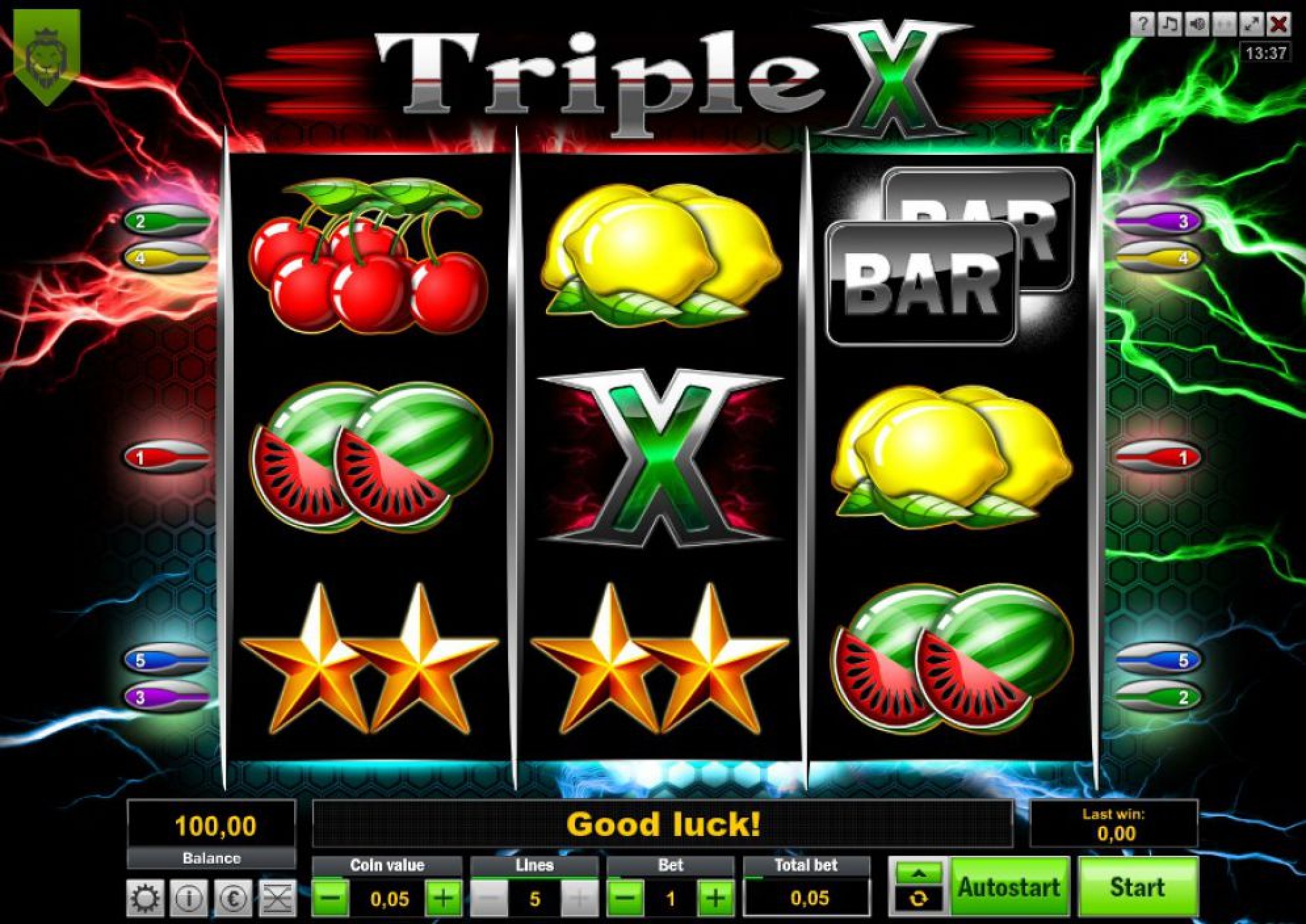 The Triple X Online Slot Demo Game by LionLine