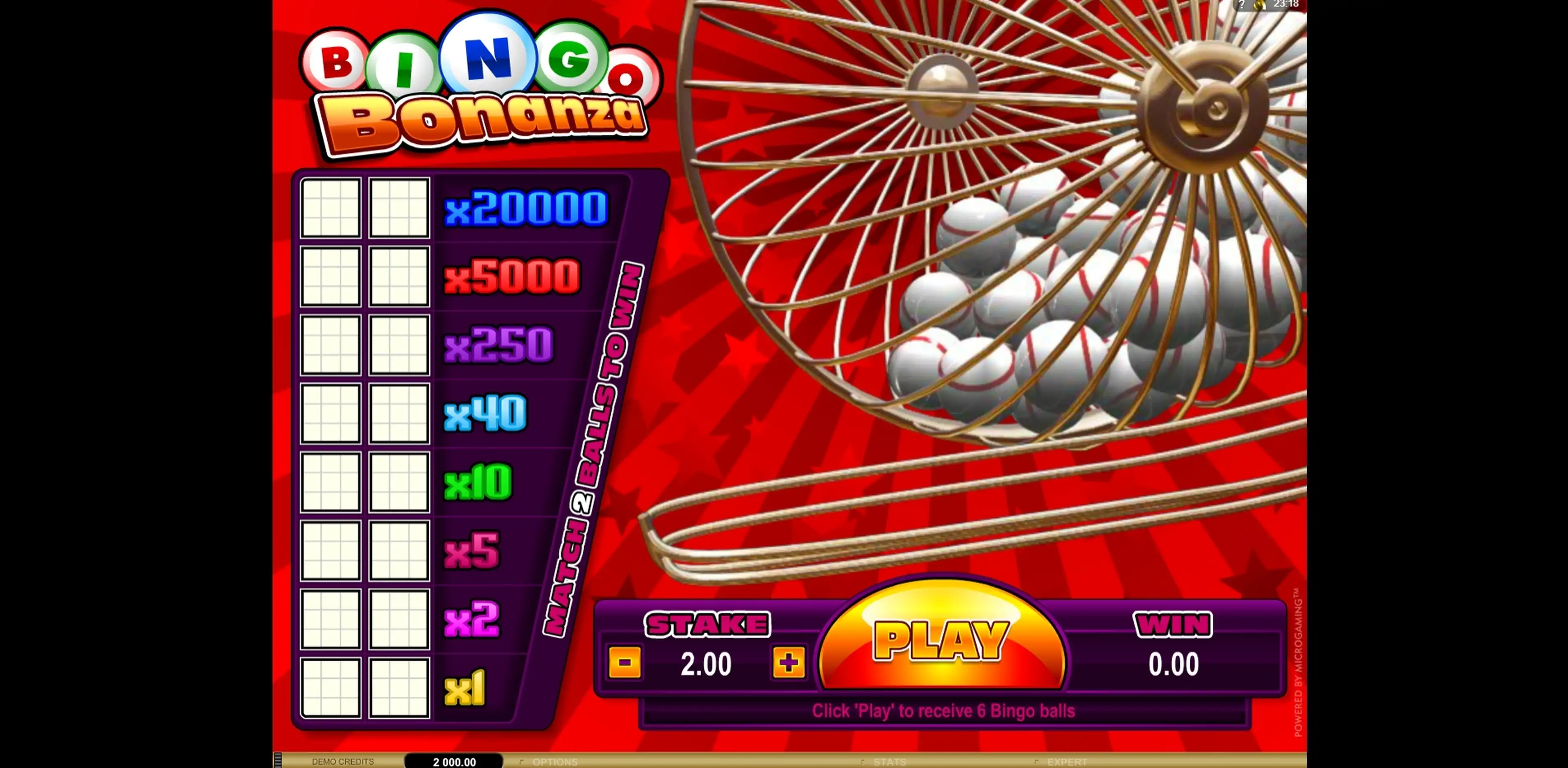 Bingo Bonanza demo