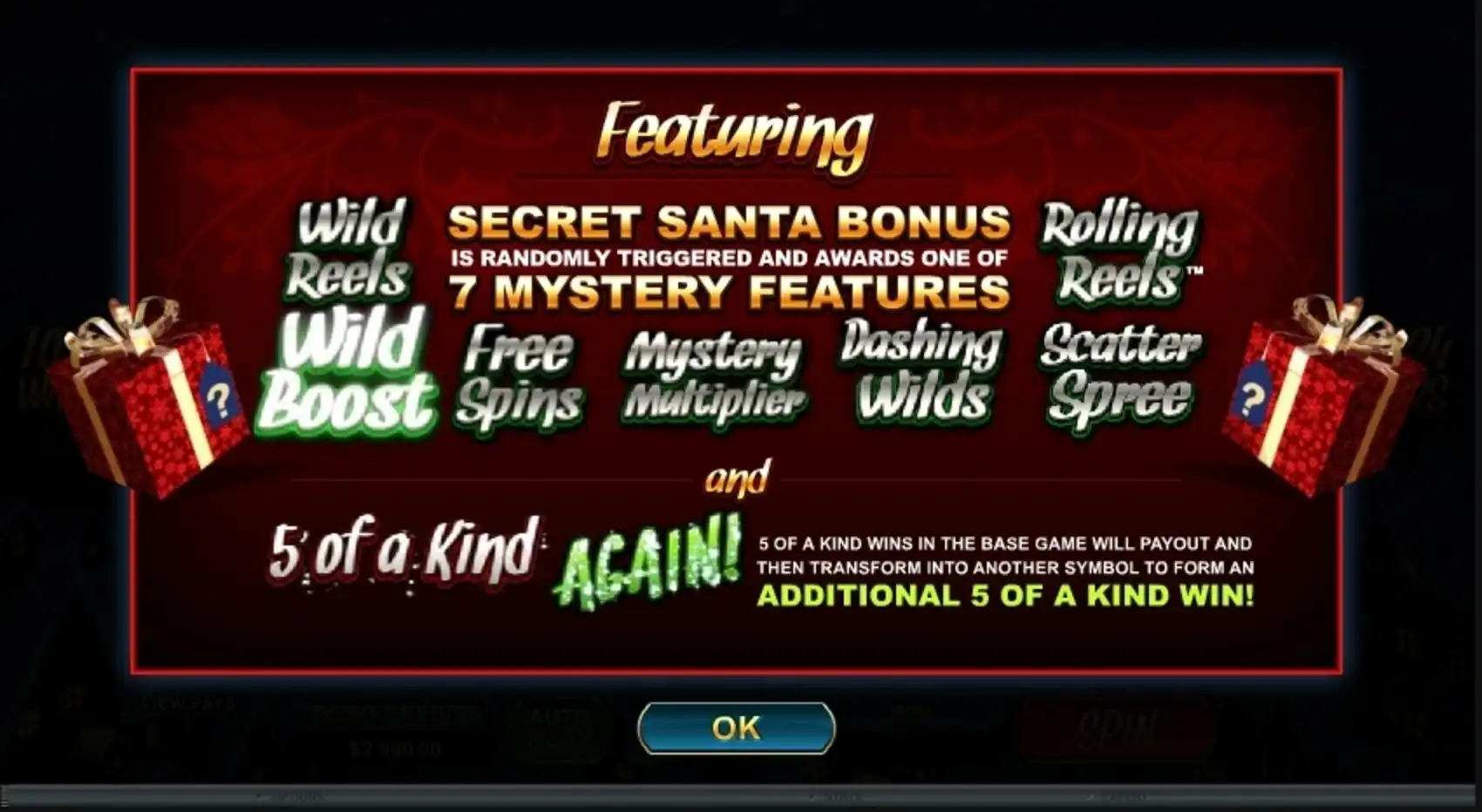 Play Secret Santa Free Casino Slot Game by Microgaming