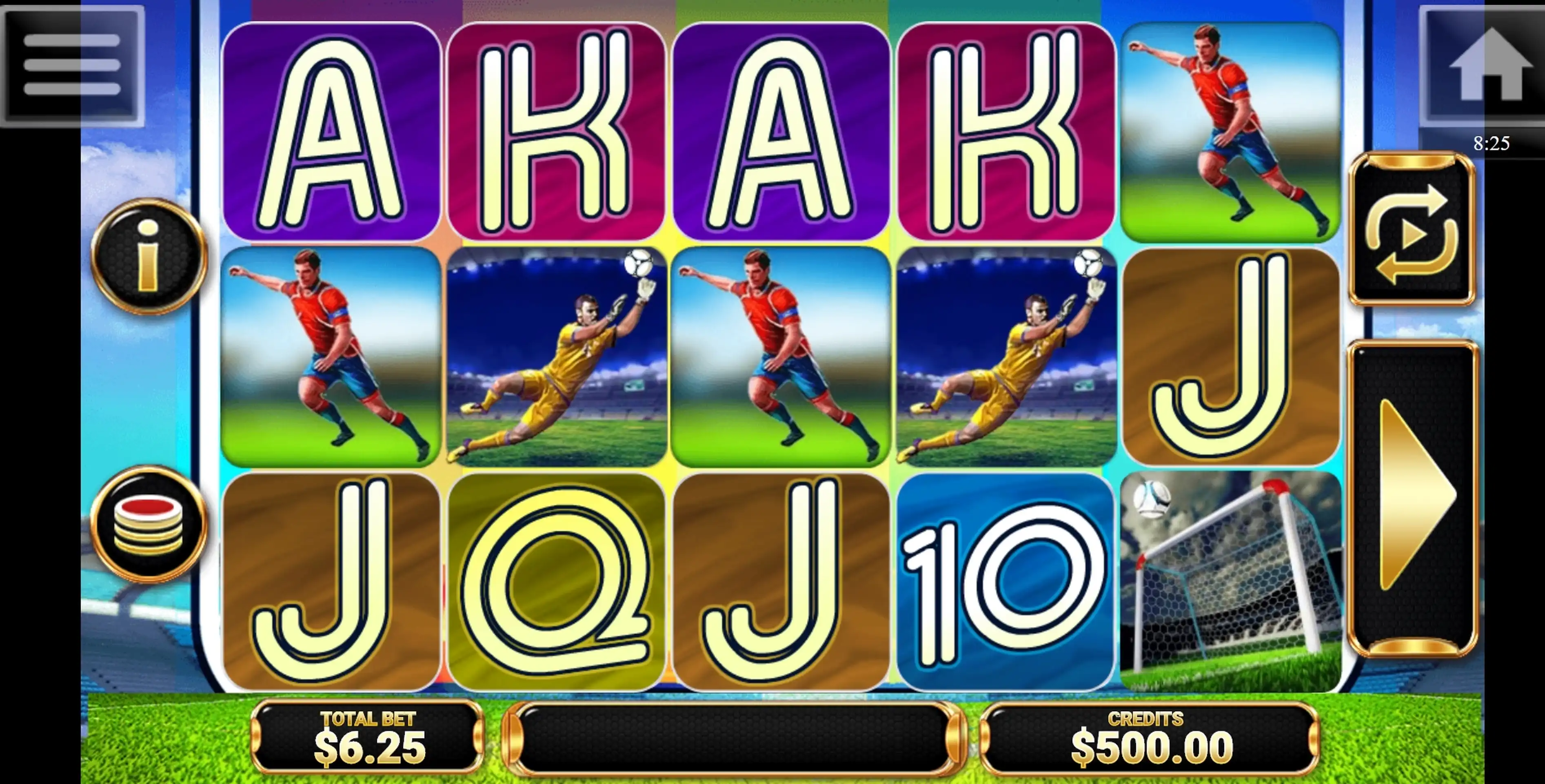 Reels in Goool!! Slot Game by Multislot