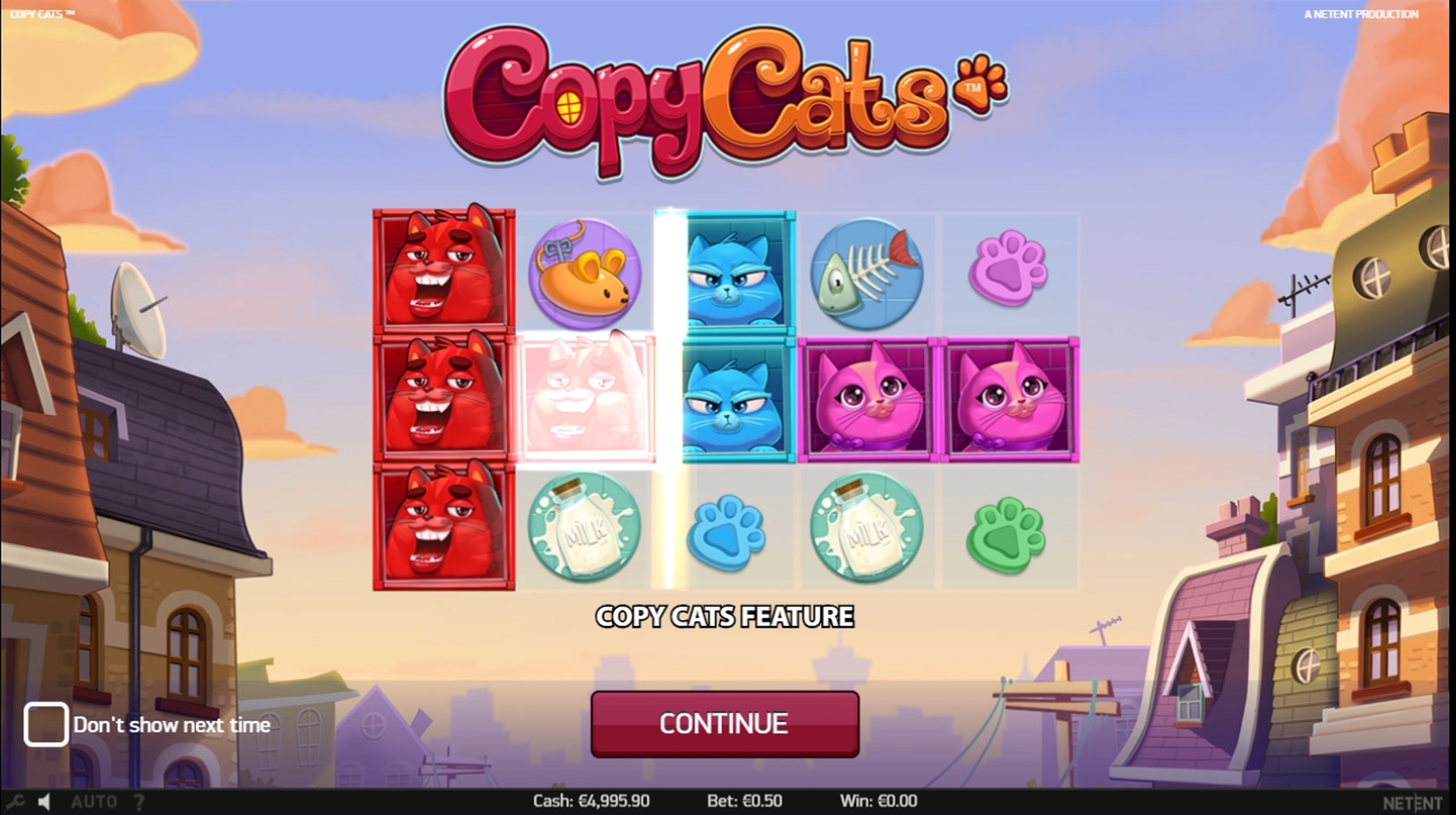 Play Copy Cats Free Casino Slot Game by NetEnt