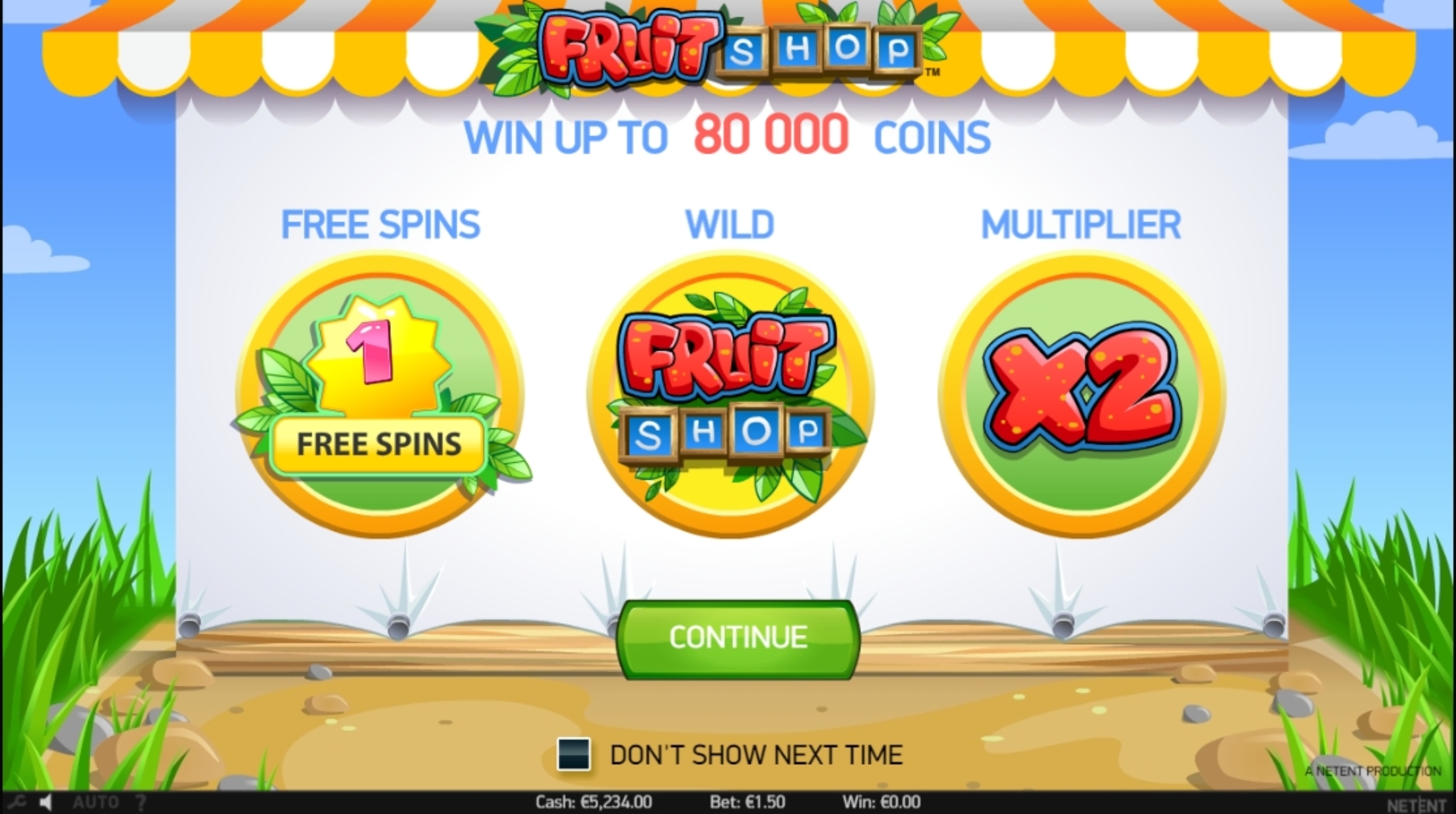 Play Fruit Shop Free Casino Slot Game by NetEnt