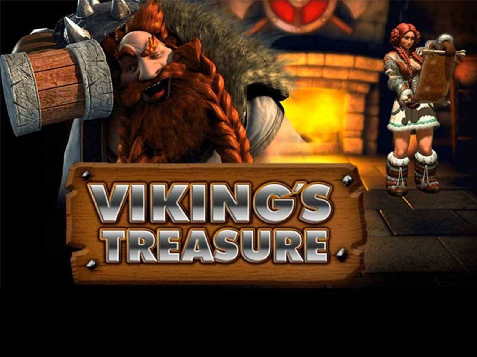 The Vikings Treasure Online Slot Demo Game by NetEnt