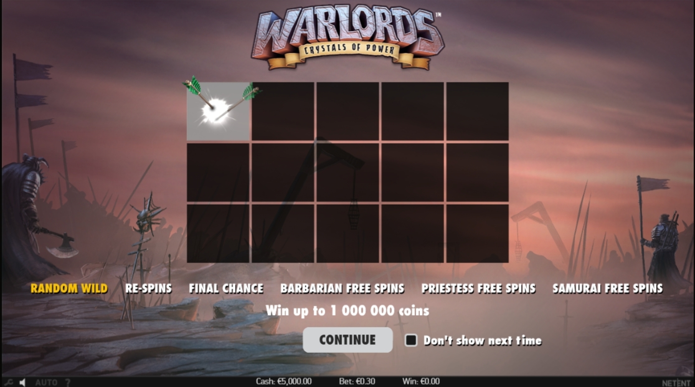Play Warlords: Crystals of Power Free Casino Slot Game by NetEnt