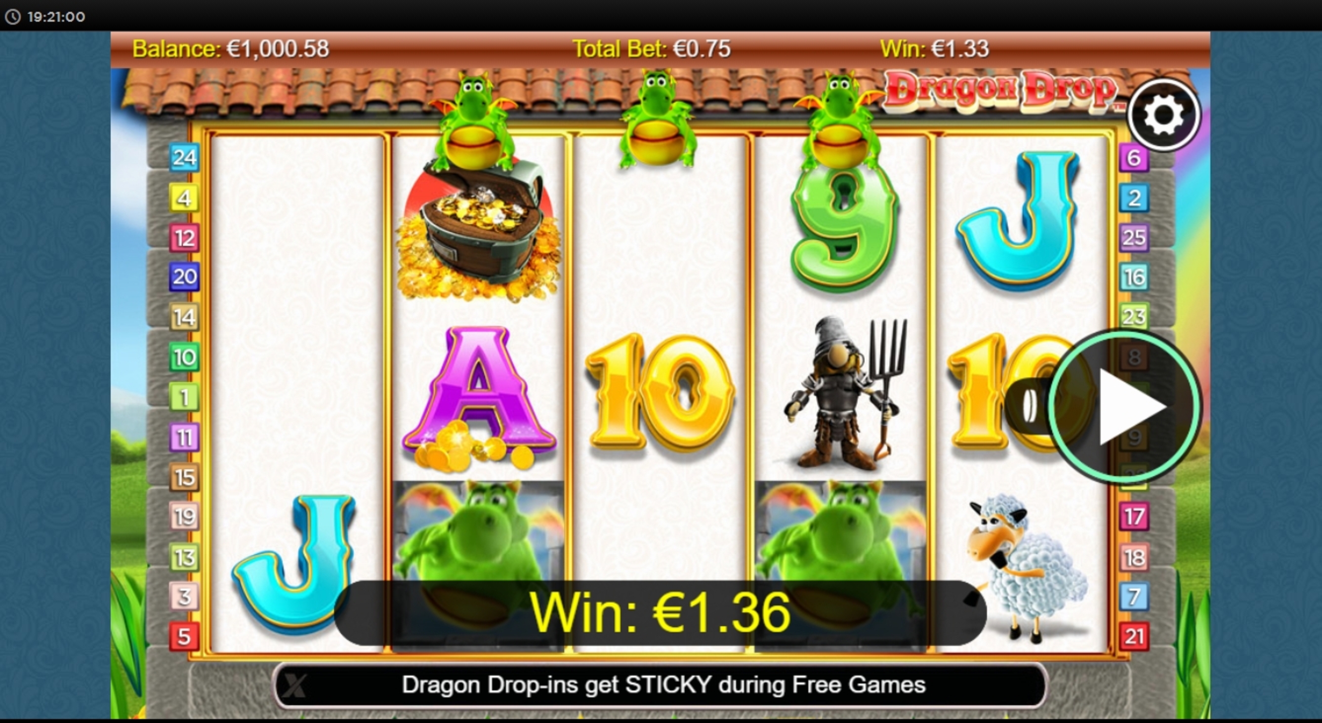 Win Money in Dragon Drop Free Slot Game by NextGen Gaming