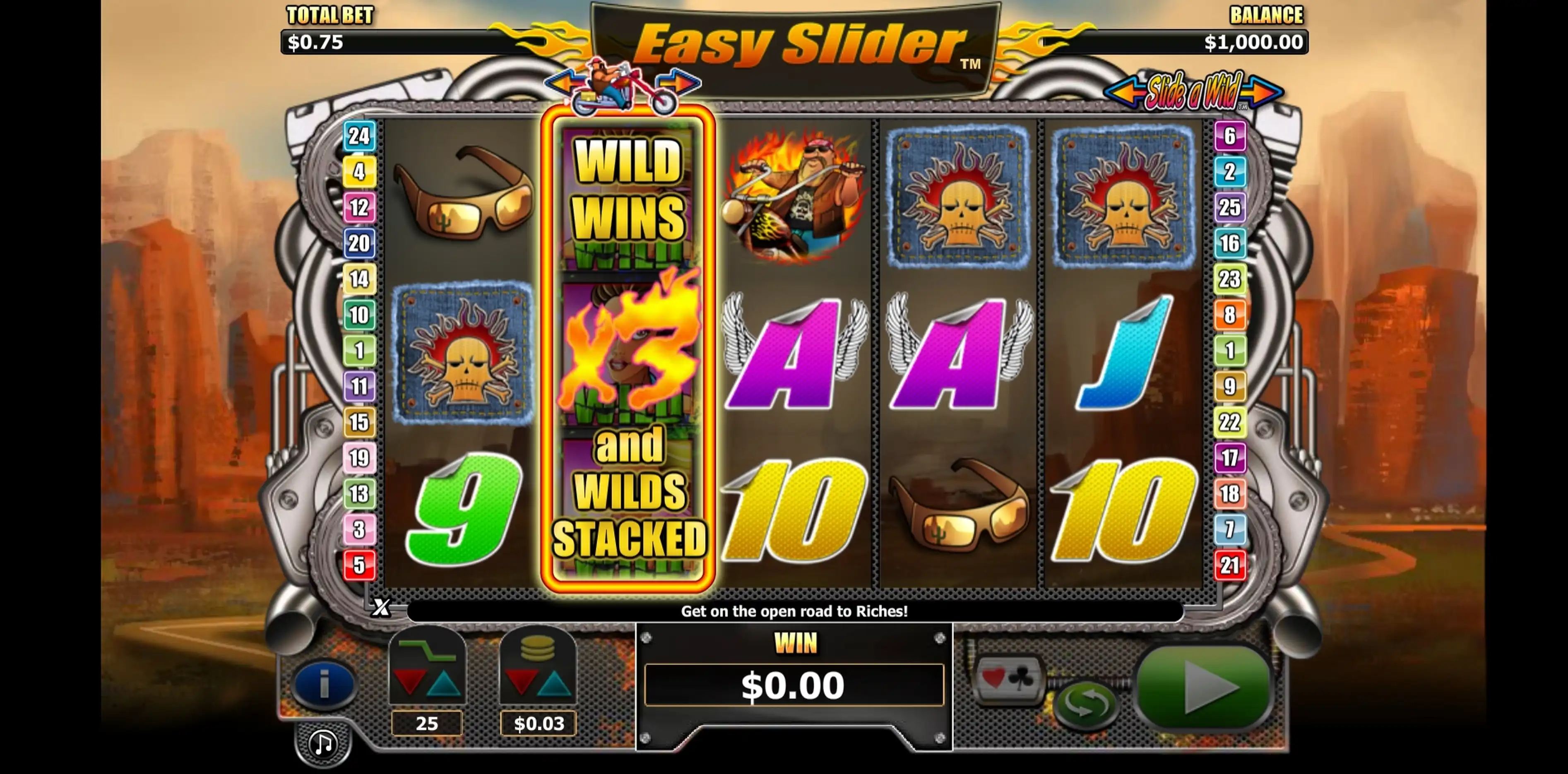 Reels in Easy Slider Slot Game by NextGen Gaming