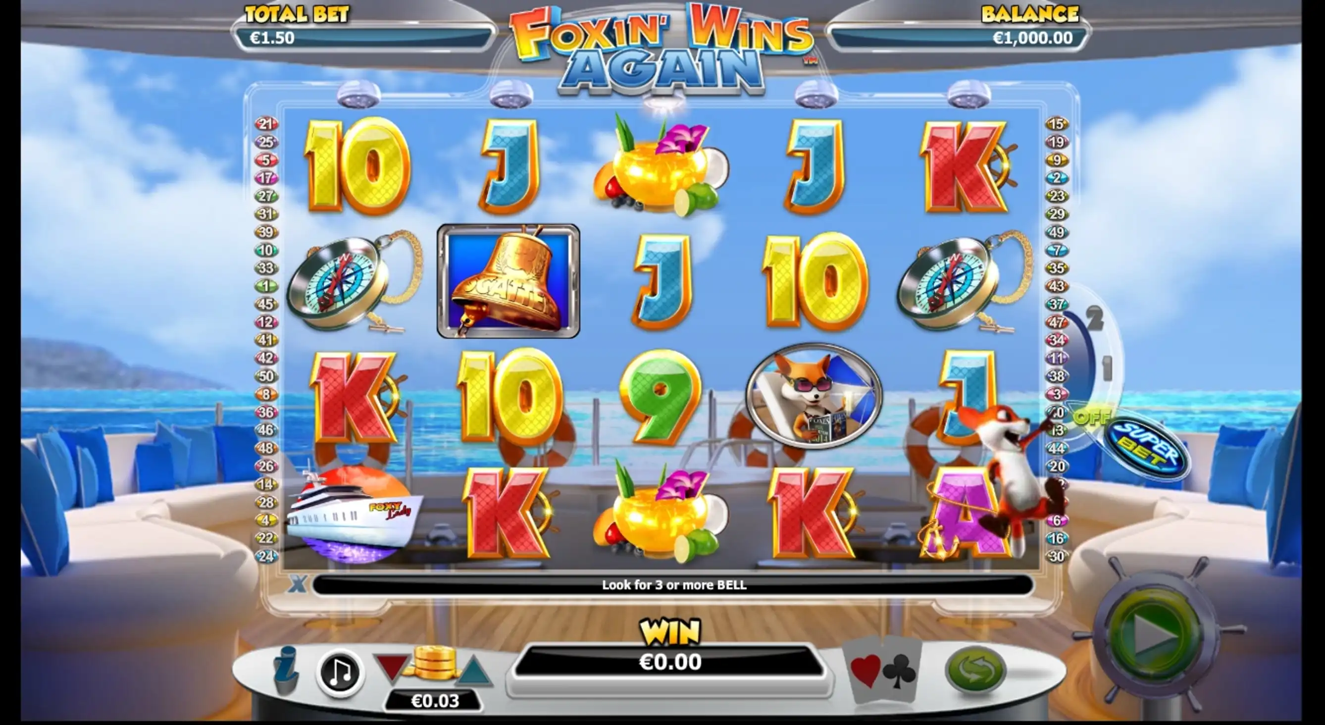 Reels in Foxin Wins Slot Game by NextGen Gaming