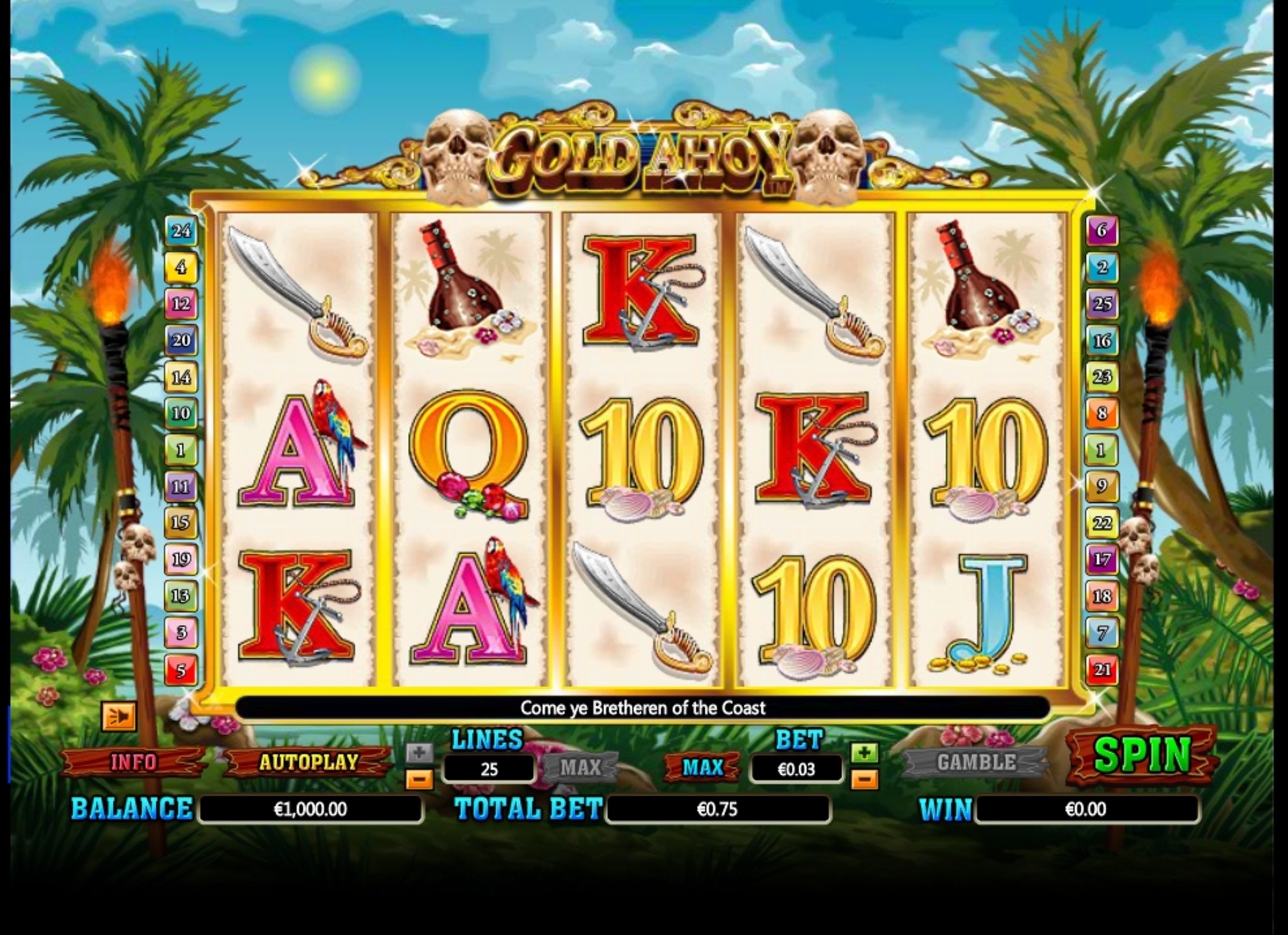 Reels in Gold A'hoy Slot Game by NextGen Gaming