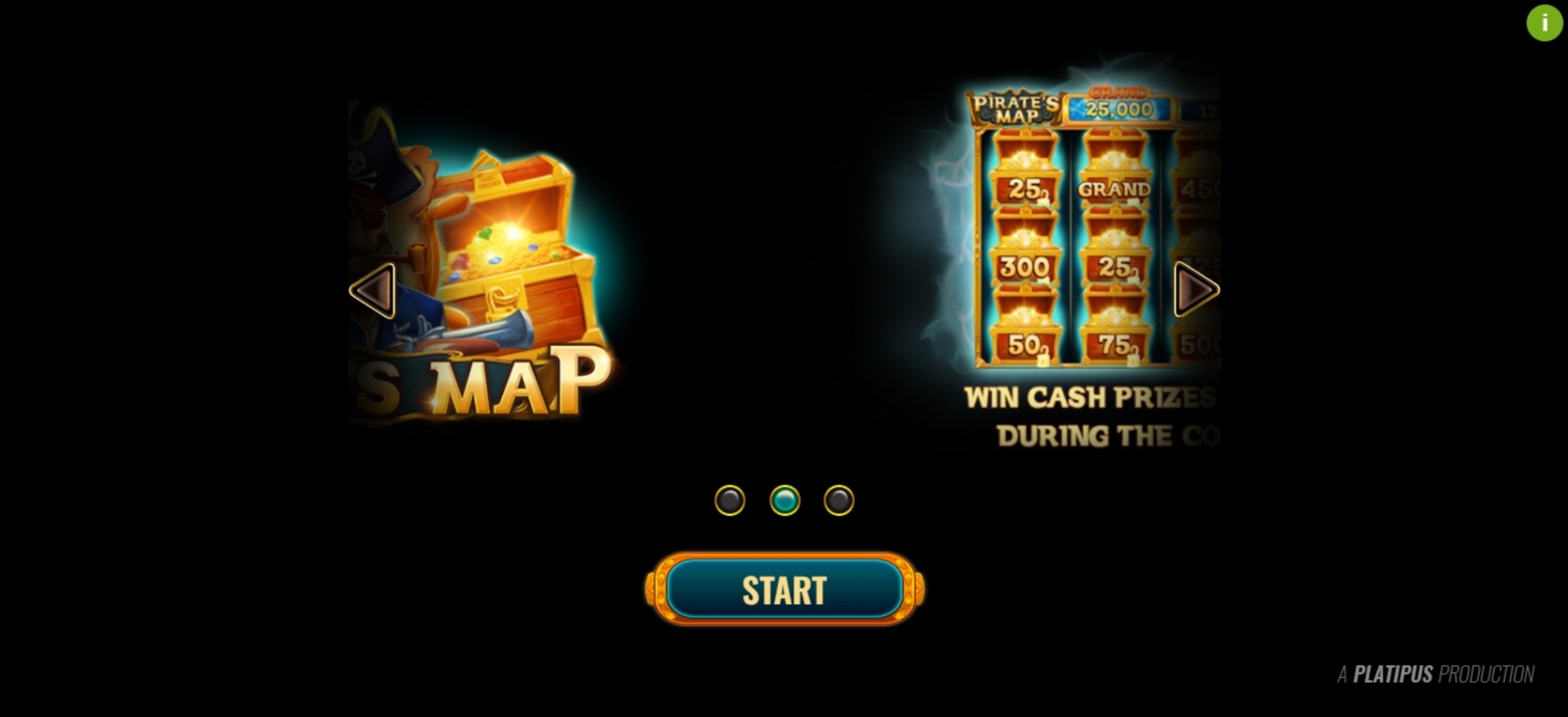 Play Pirate's Map Free Casino Slot Game by Platipus