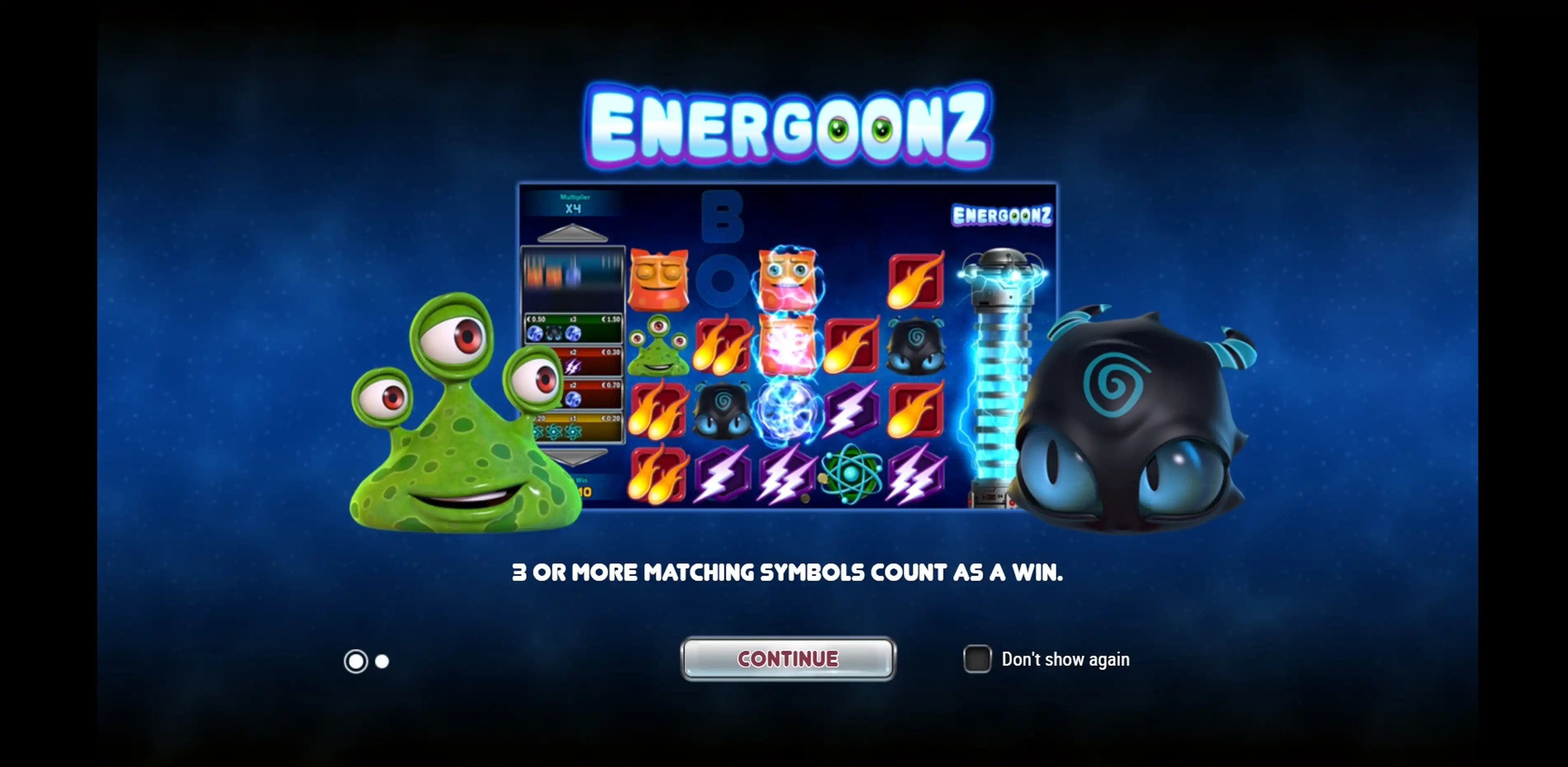 Play Energoonz Free Casino Slot Game by Playn GO