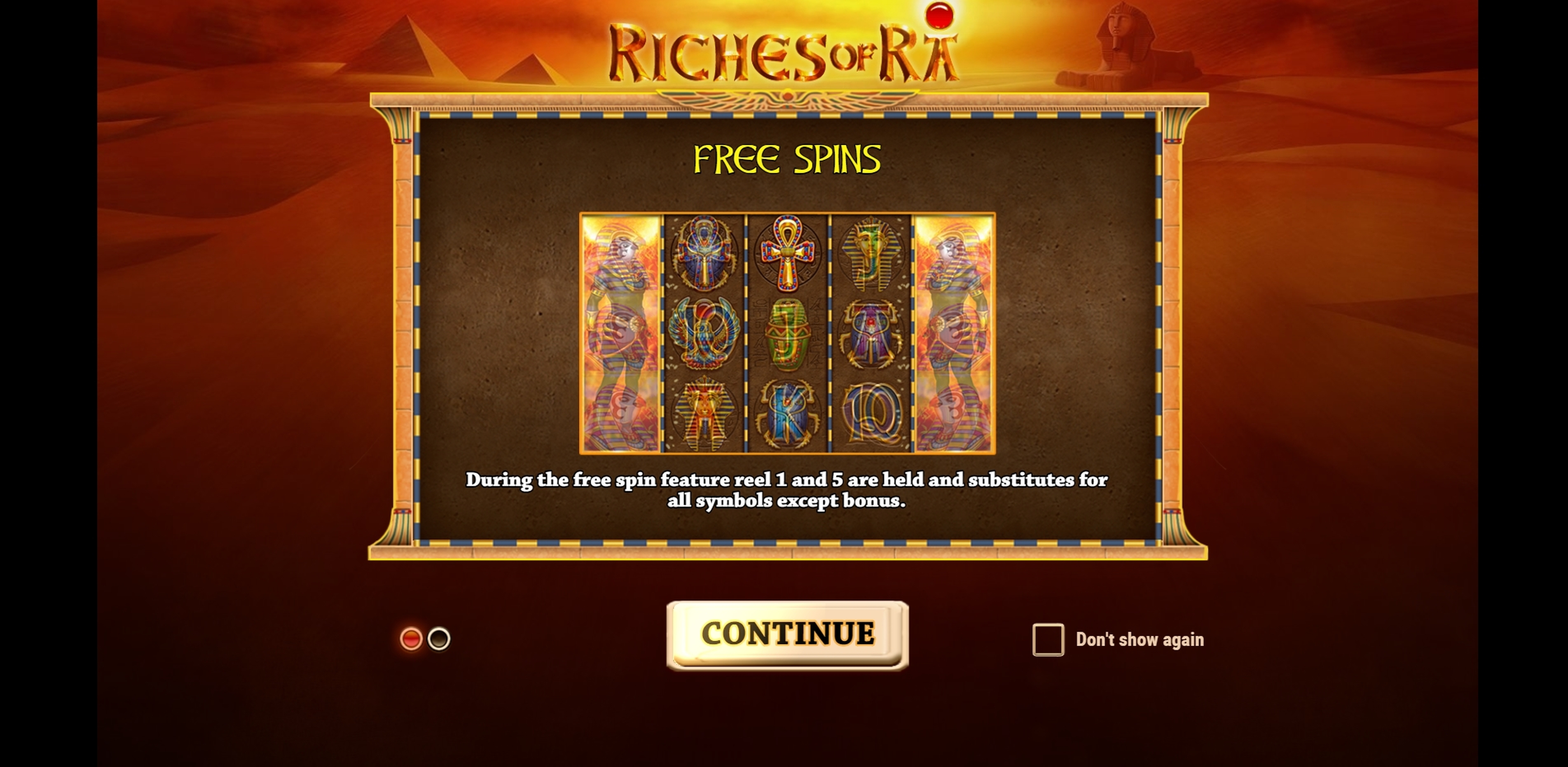 Play Riches of Ra Slot Free Casino Slot Game by Playn GO