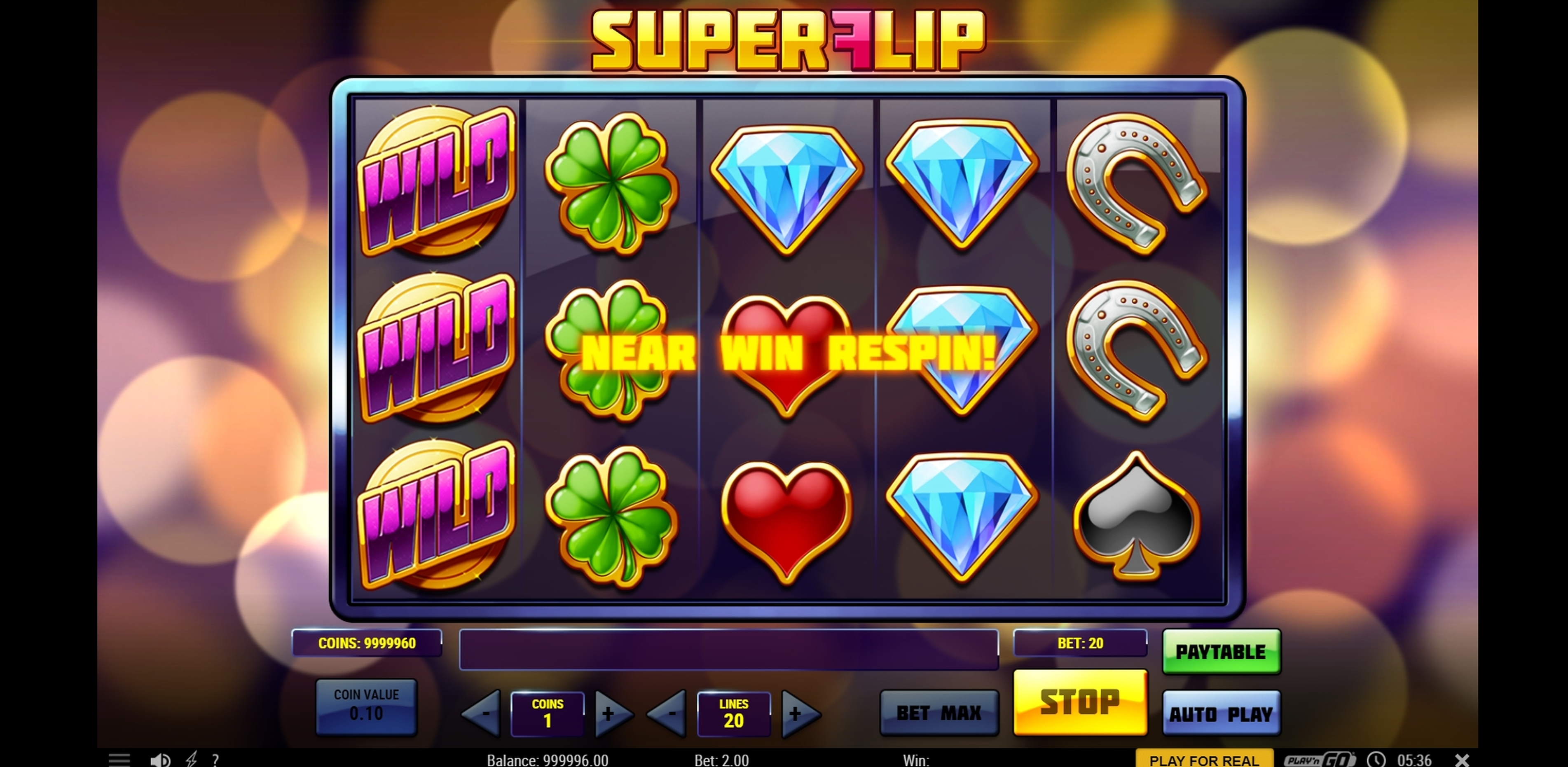 Win Money in Super Flip Free Slot Game by Playn GO