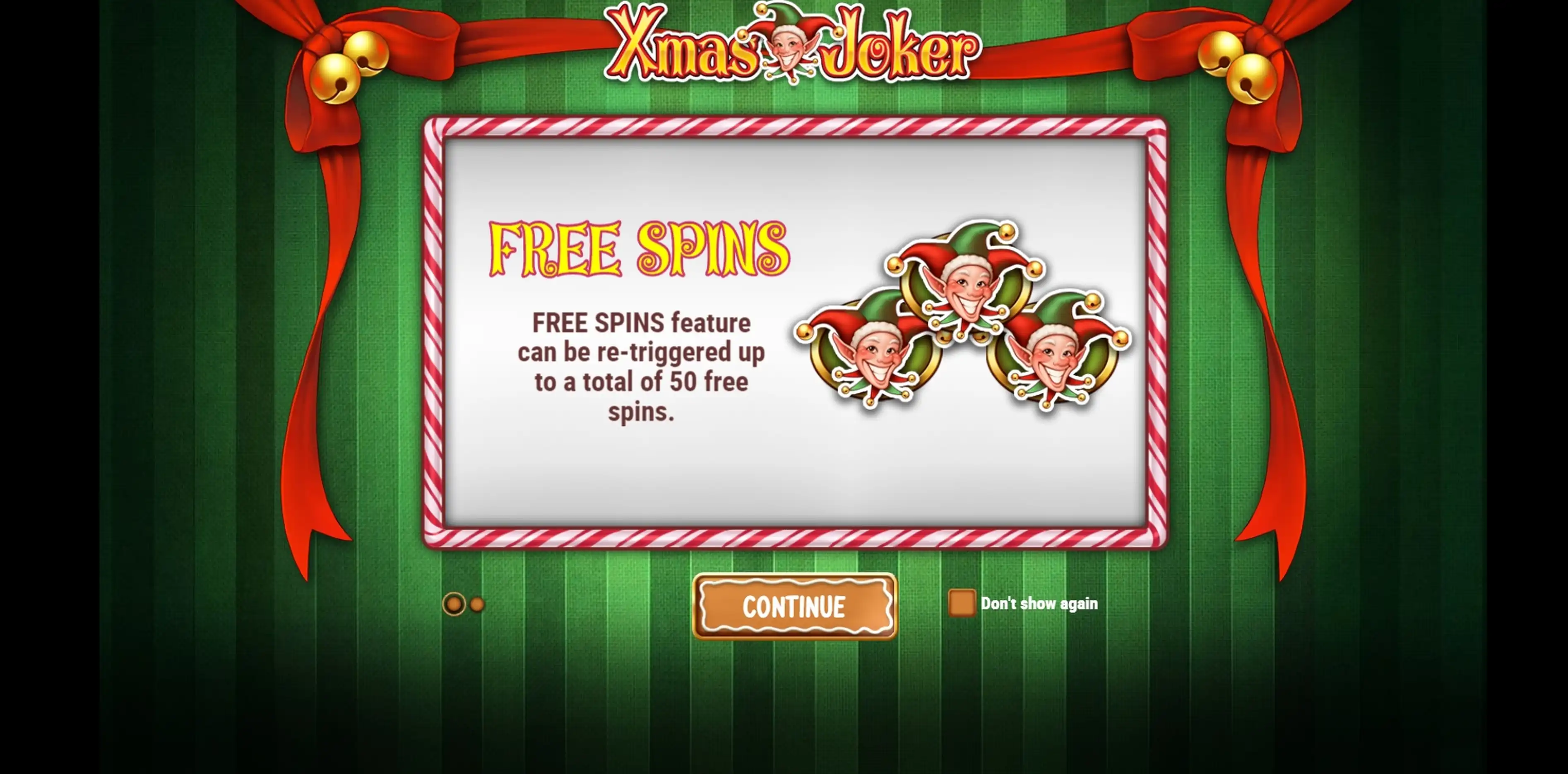 Play Xmas Joker Free Casino Slot Game by Playn GO