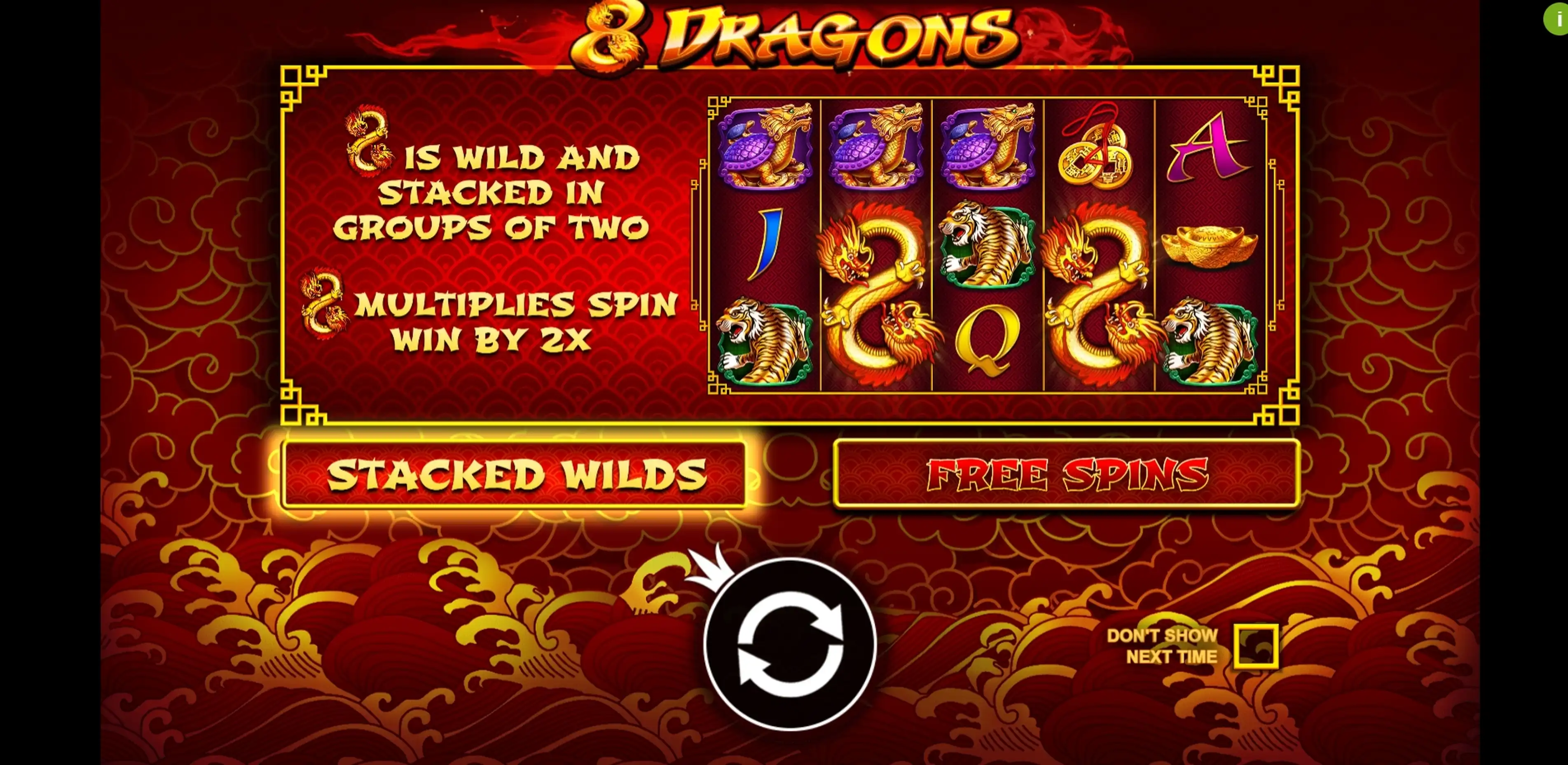 Play 8 Dragons Free Casino Slot Game by Pragmatic Play