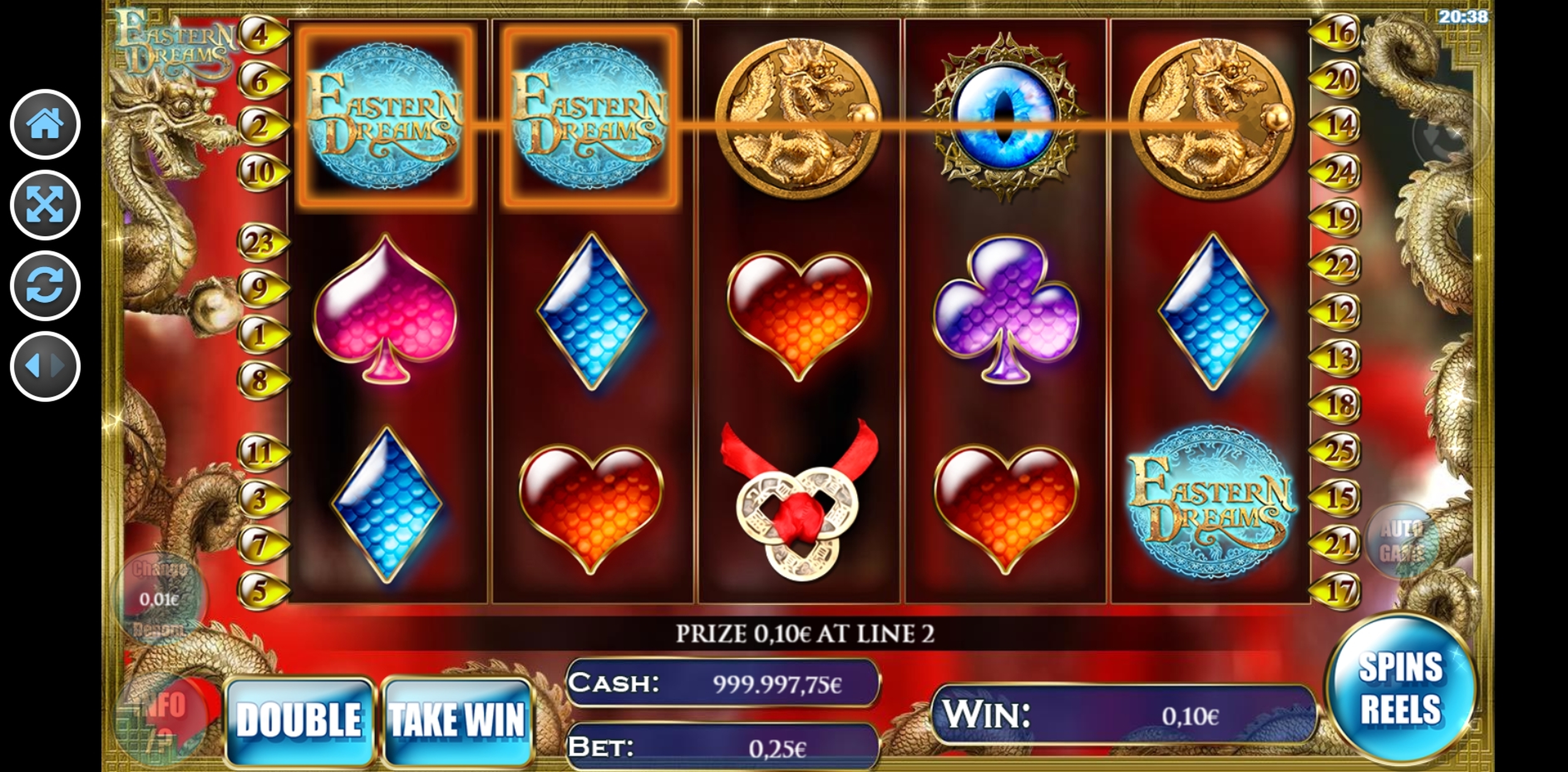 Win Money in Eastern Dreams Free Slot Game by R. Franco