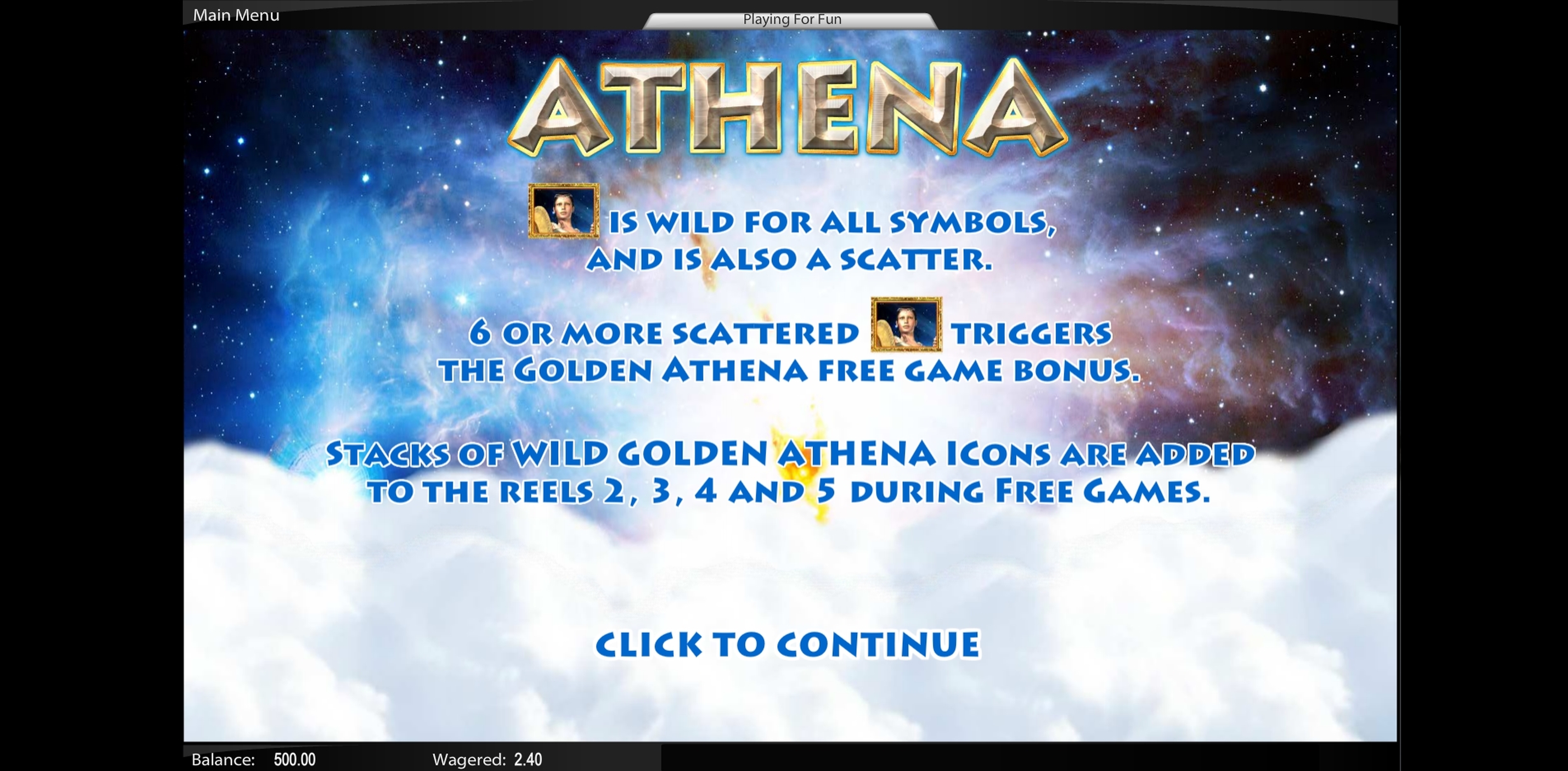 Athena demo