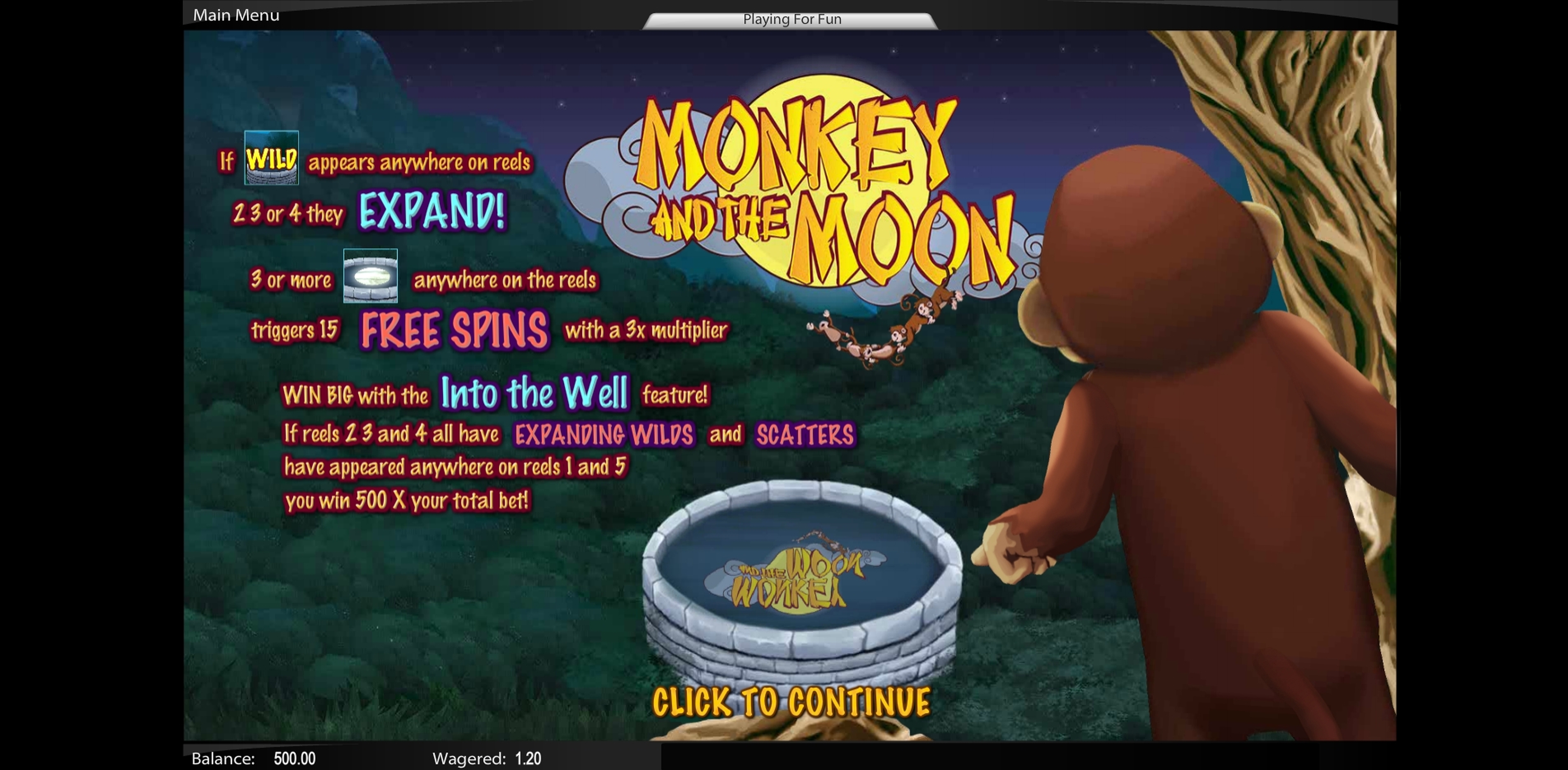 Monkey and the Moon demo