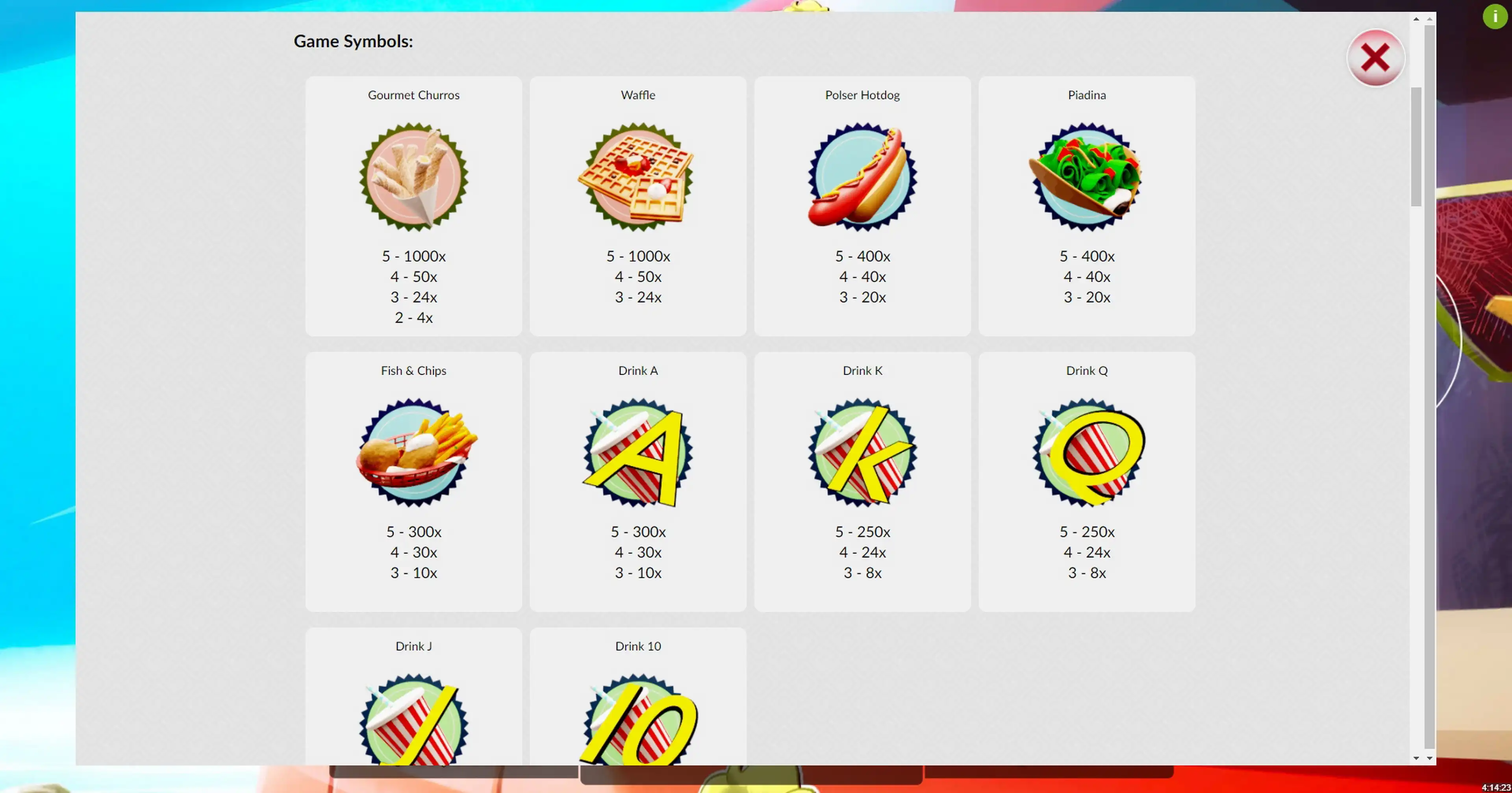 Info of Cook-Off Champ Slot Game by Maverick