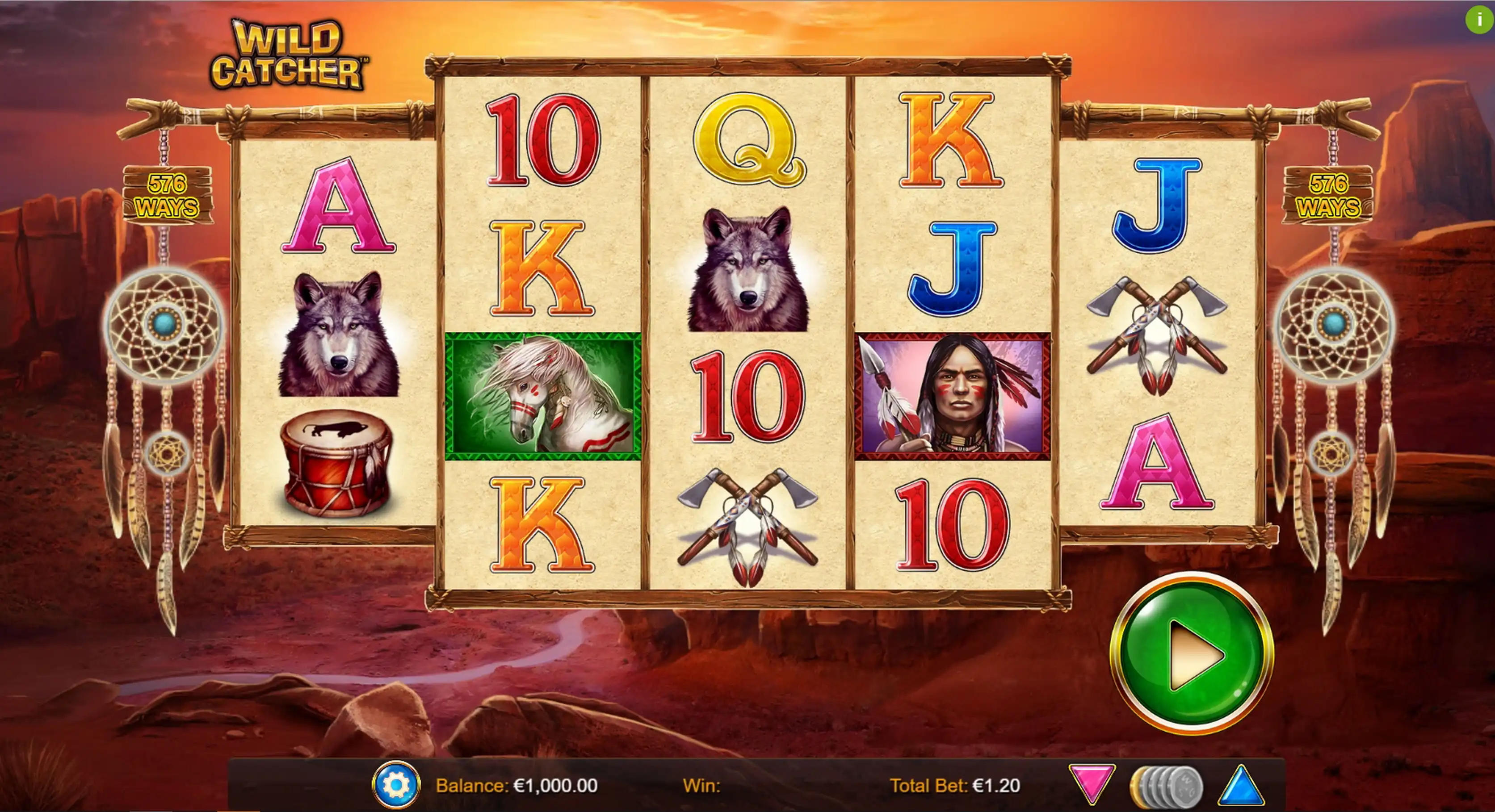 Reels in Wild Catcher Slot Game by Wild Streak Gaming